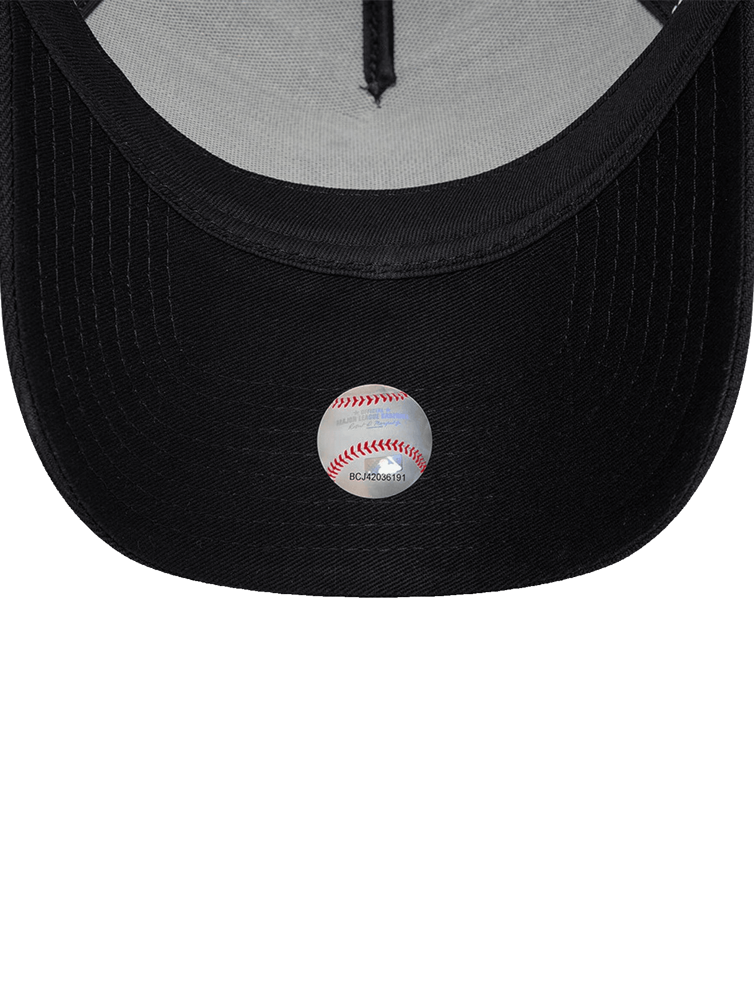 Los Angeles Dodgers New Era MLB Black White 9FORTY A-Frame Snapback Hat - Black