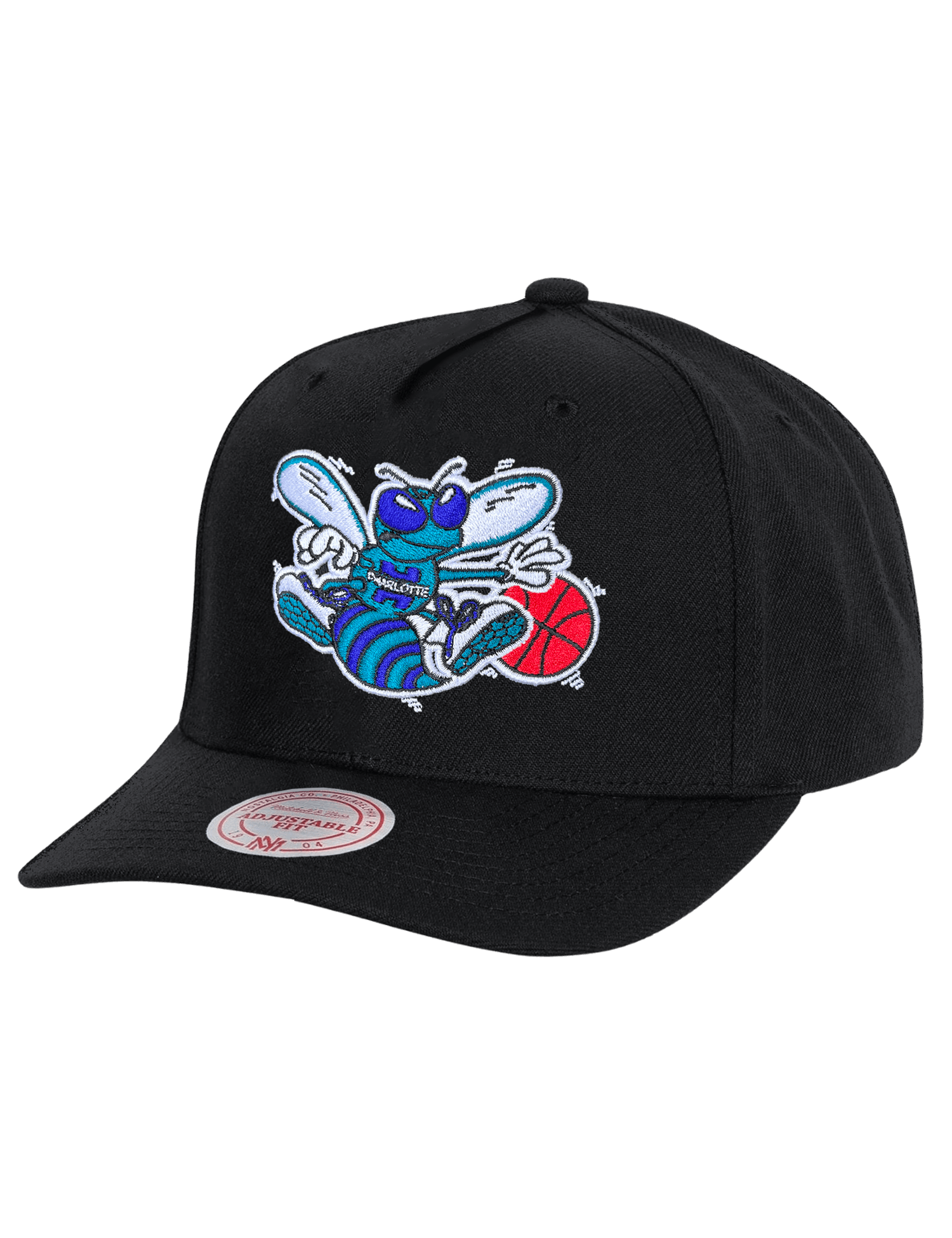 Charlotte Hornets Mitchell & Ness NBA HWC MVP Snapback Hat - Black