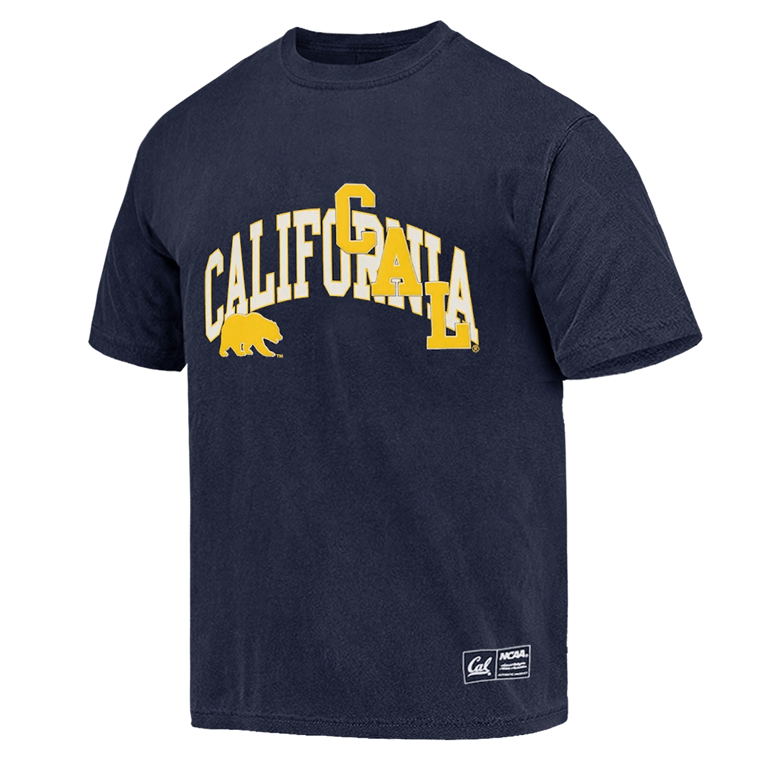 California Golden Bears NCAA Collage Vintage T-Shirt - Faded Navy