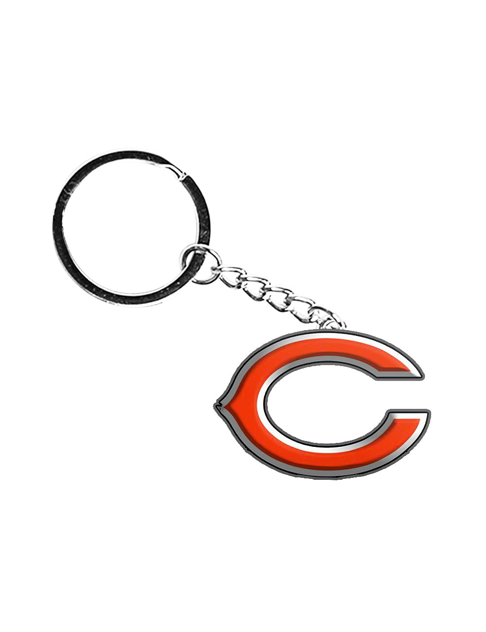 Chicago Bears NFL Team Logo Steel Keyring