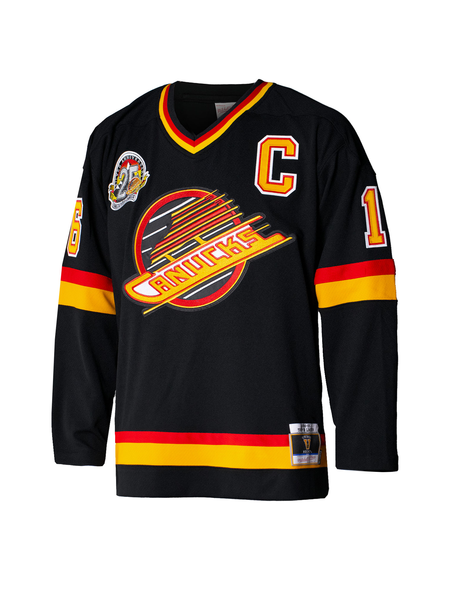 Trevor Linden Vancouver Canucks Mitchell & Ness NHL 94/95 Power Play Jersey