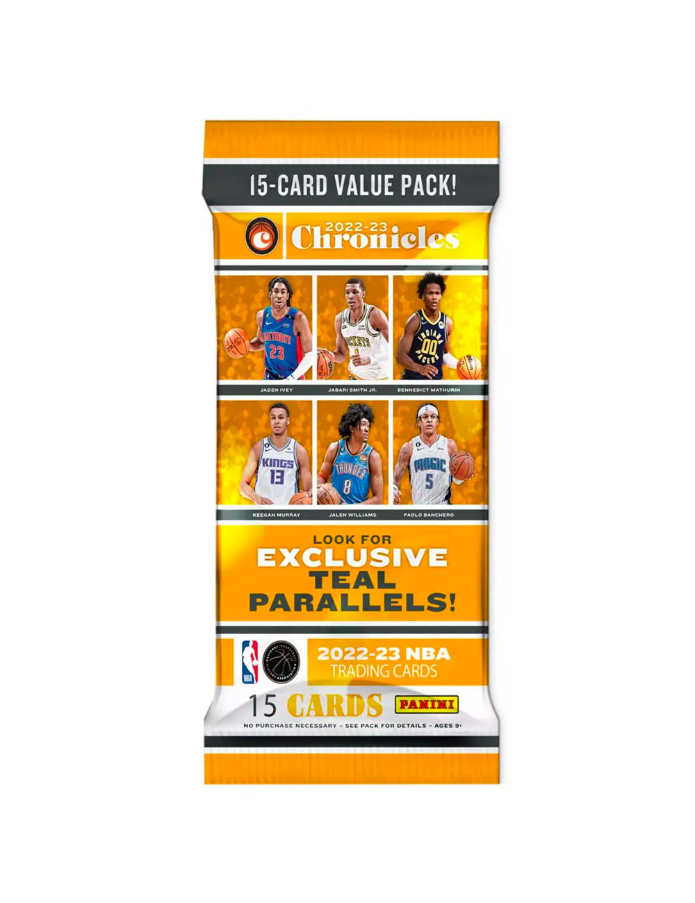 2023 NBA Panini Chronicles Basketball Trading Card Value Pack