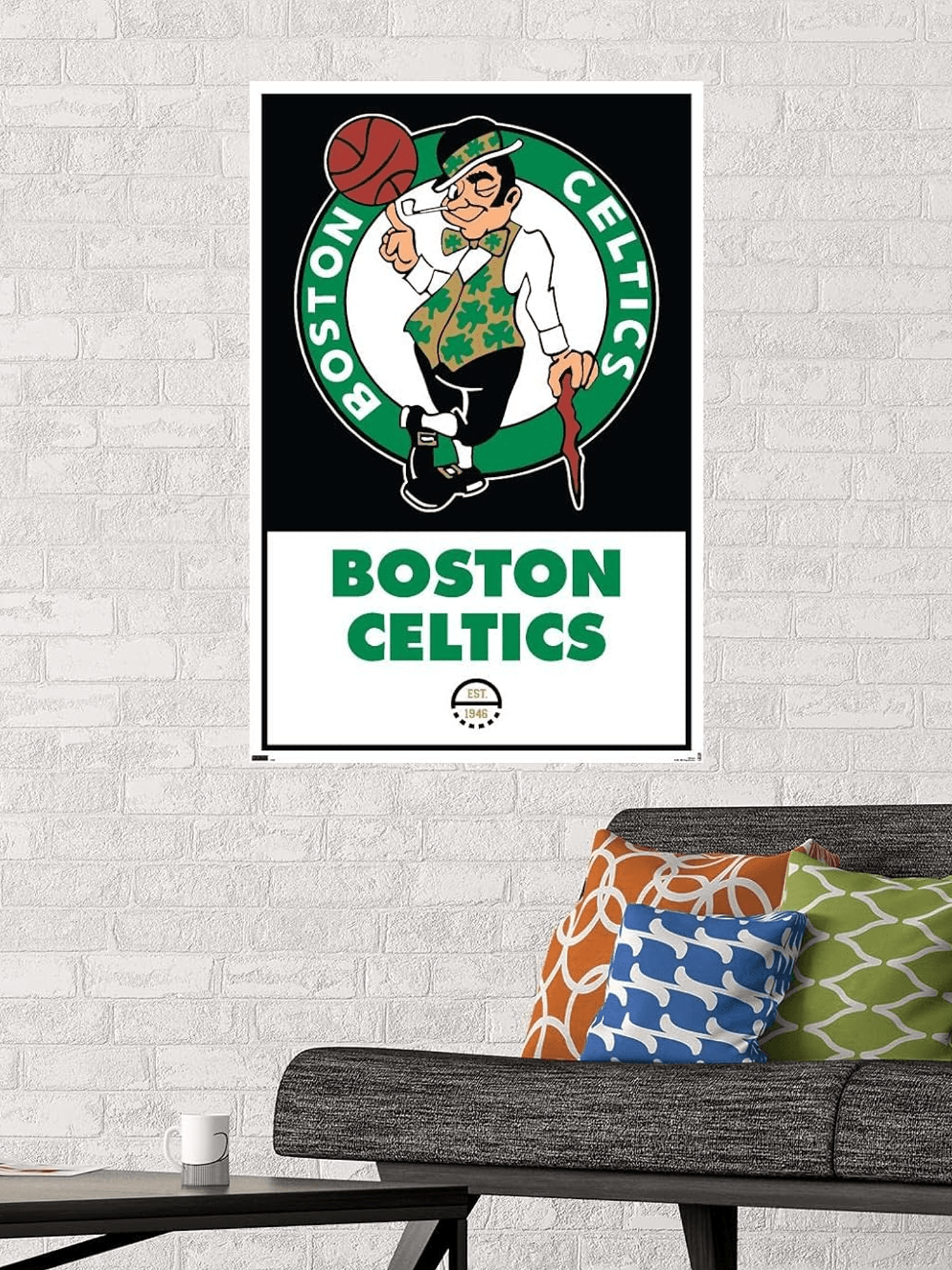 Boston Celtics Trends NBA 61 x 91.5cm Logo Poster