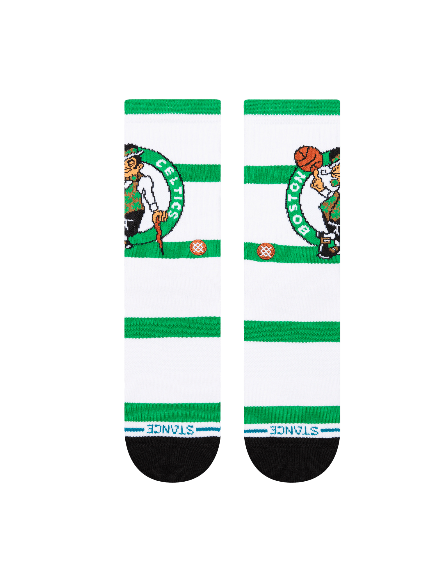 Boston Celtics Stance NBA Team Prep Crew Socks