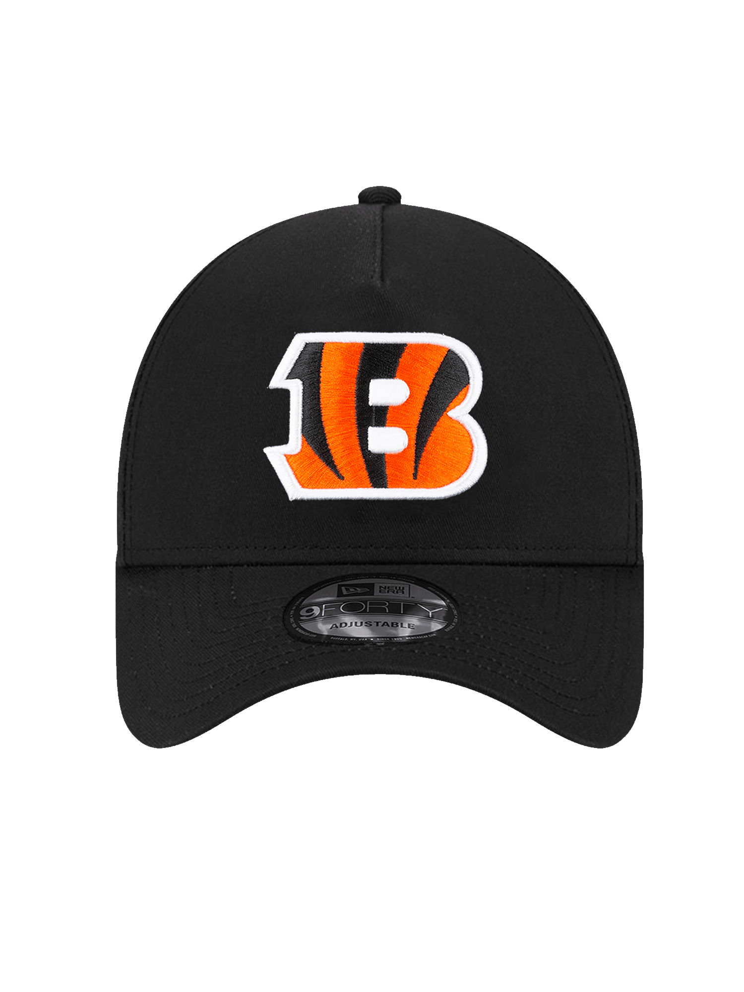 Cincinnati Bengals New Era NFL Team 9FORTY A-Frame Snapback Hat - Black