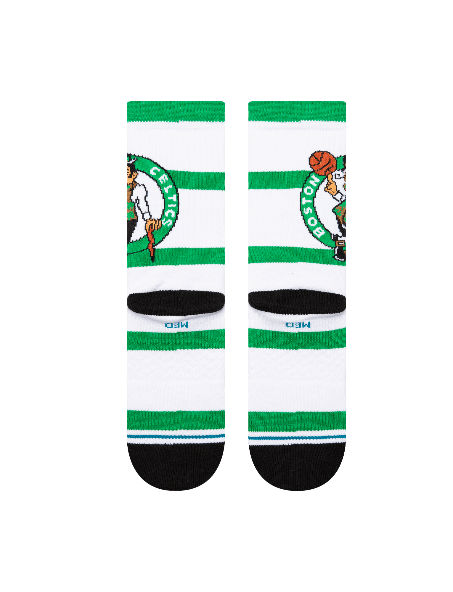 Boston Celtics Stance NBA Team Prep Crew Socks