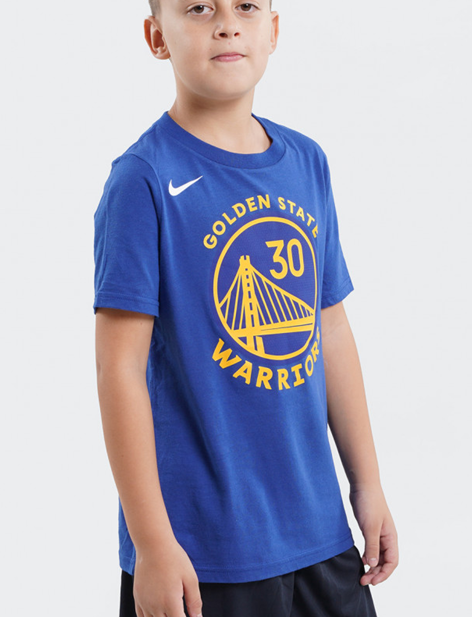 Youths Steph Curry Golden State Warriors Nike NBA Icon T-Shirt - Blue