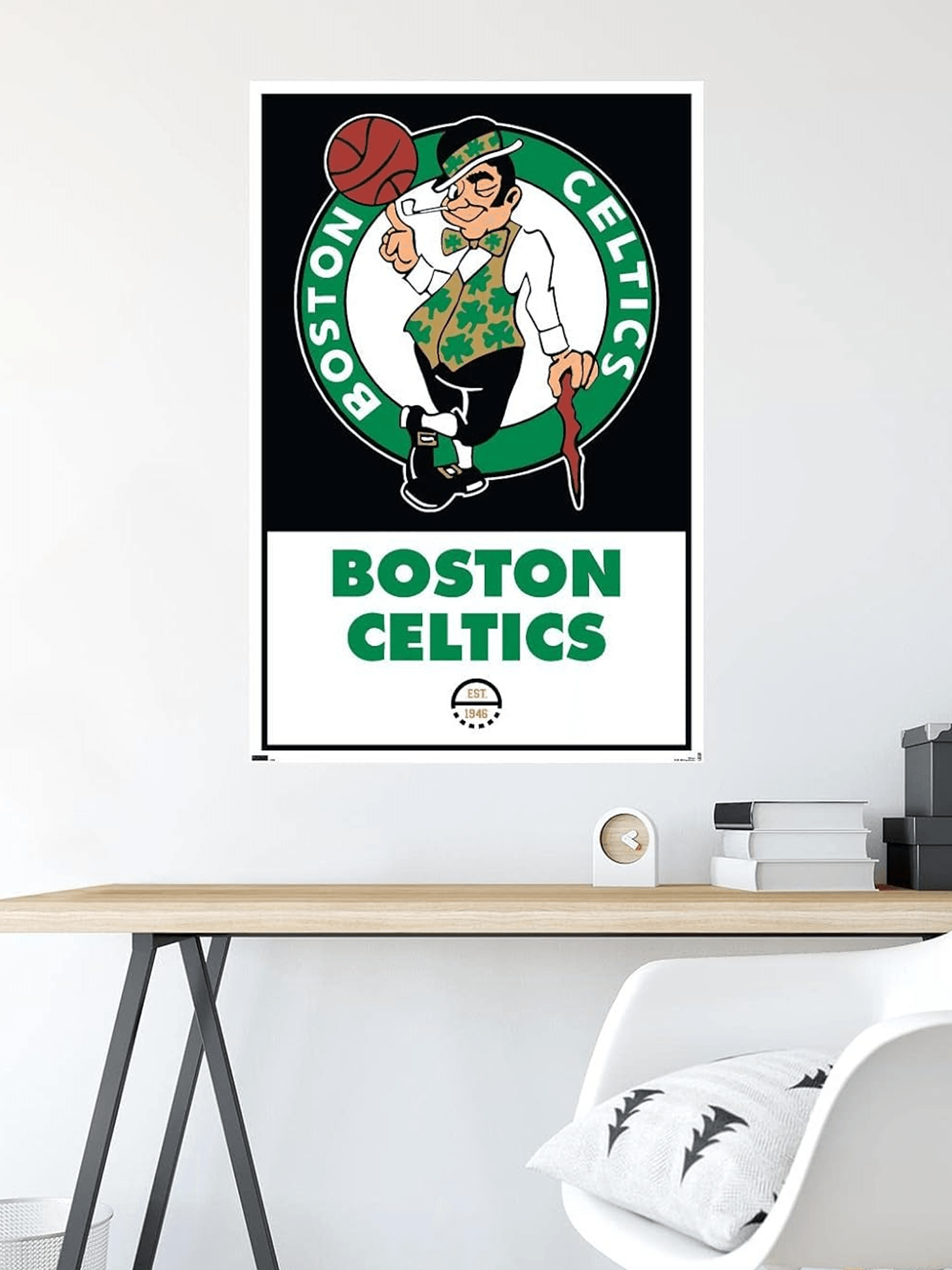 Boston Celtics Trends NBA 61 x 91.5cm Logo Poster