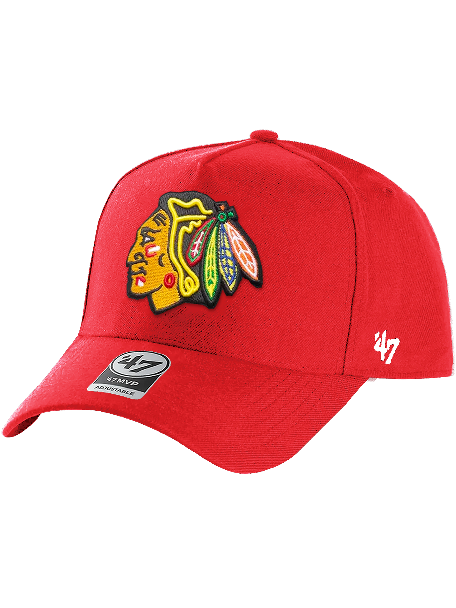 Chicago Blackhawks '47 NHL Team MVP DT Snapback Hat - Red