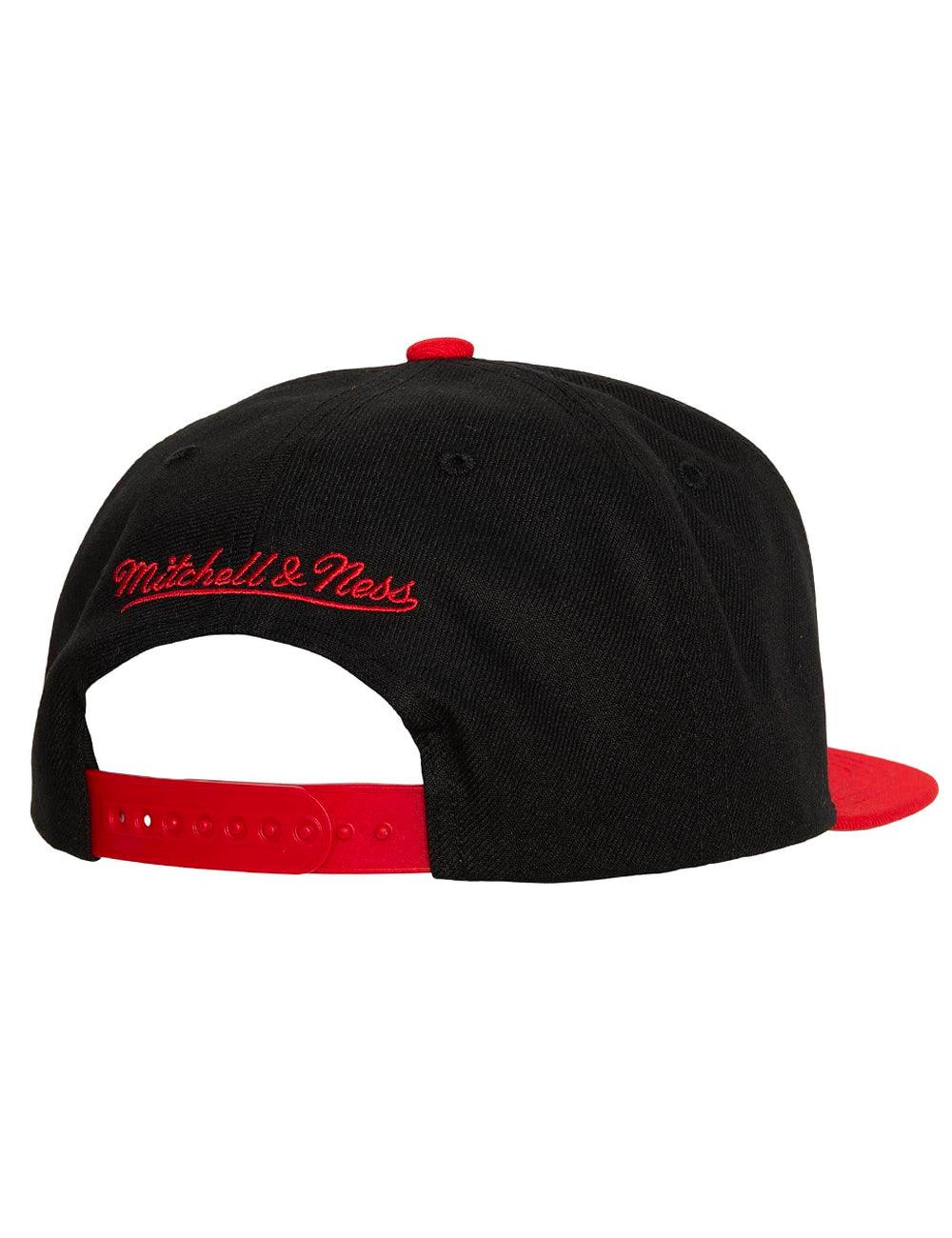 Chicago Blackhawks Mitchell & Ness NHL Team 2 Tone 2.0 OG Snapback Hat - Black