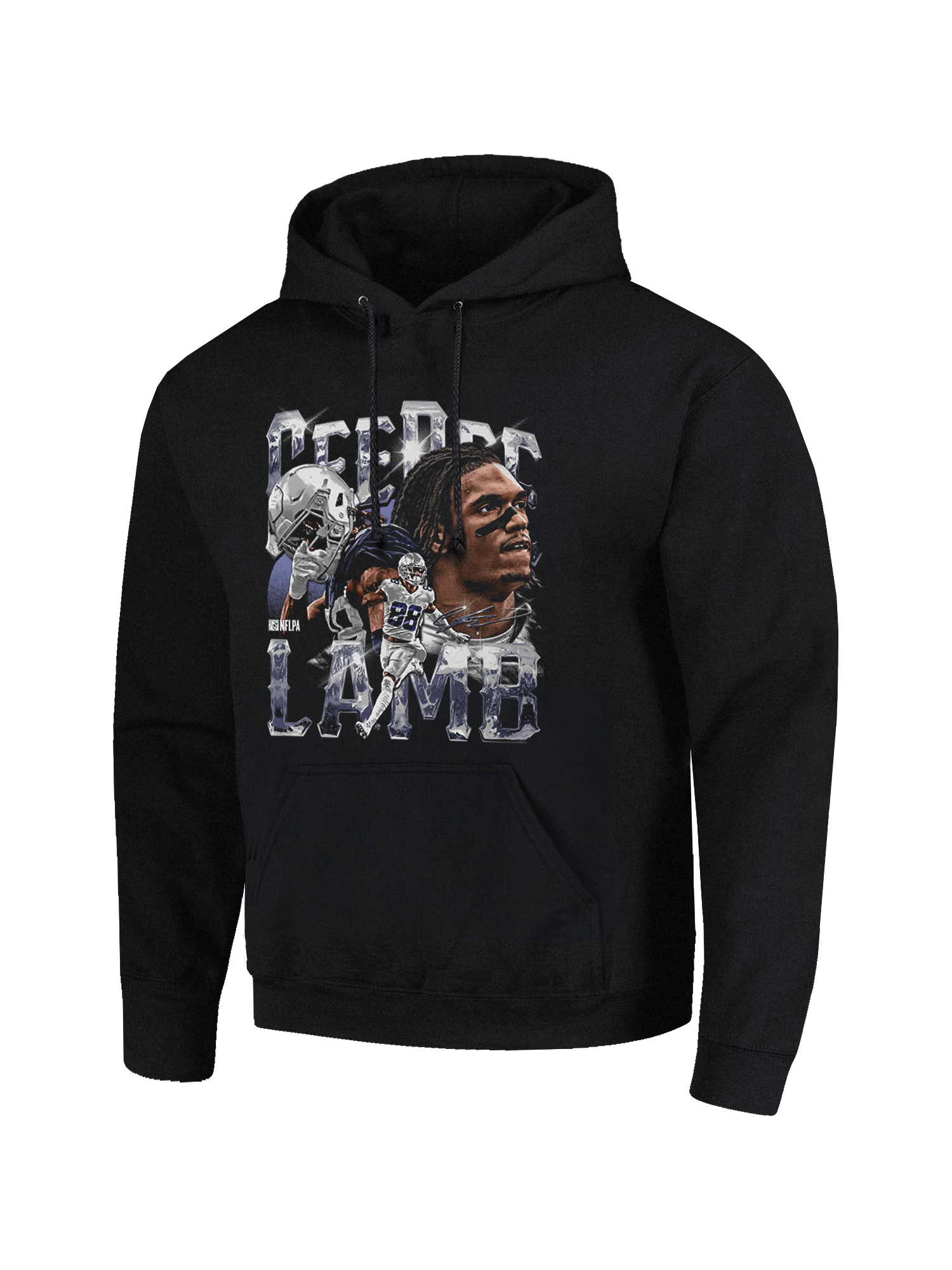 CeeDee Lamb Dallas Cowboys 500 Level NFL Homage Hoodie Jumper - Black