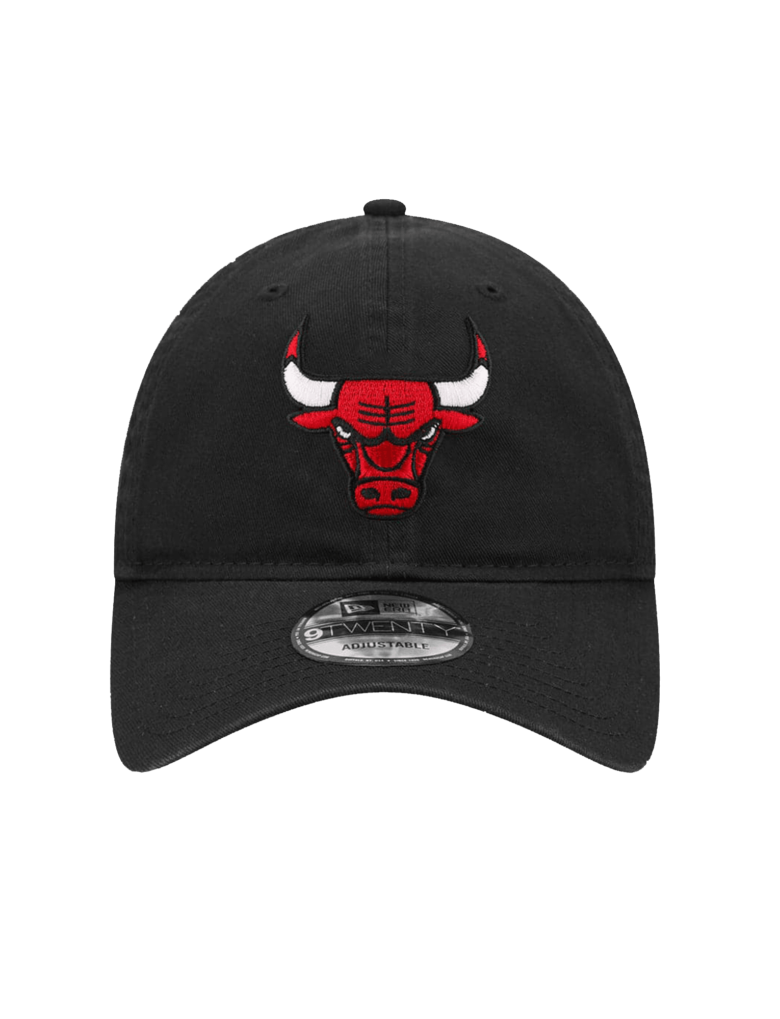 Chicago Bulls New Era NBA Team 9TWENTY Strapback Hat - Black