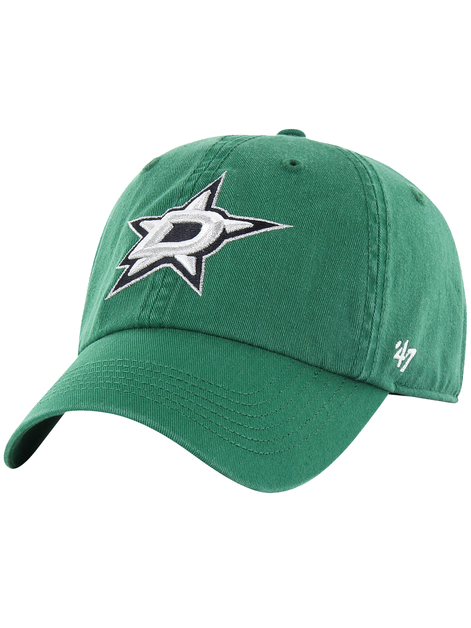 Dallas Stars '47 NHL Team Clean Up Strapback Hat - Green