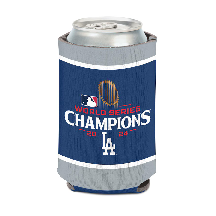 Los Angeles Dodgers Wincraft MLB 24 Champs Can Cooler/Stubby Holder