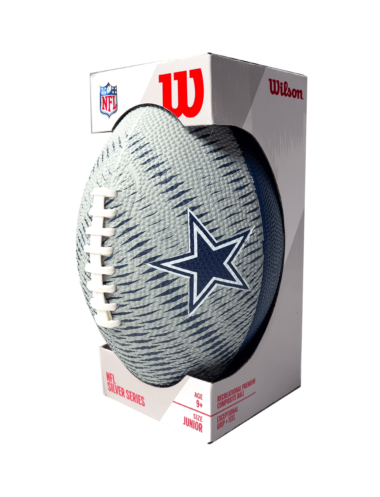 Dallas Cowboys Wilson NFL Team Tailgate Junior Football