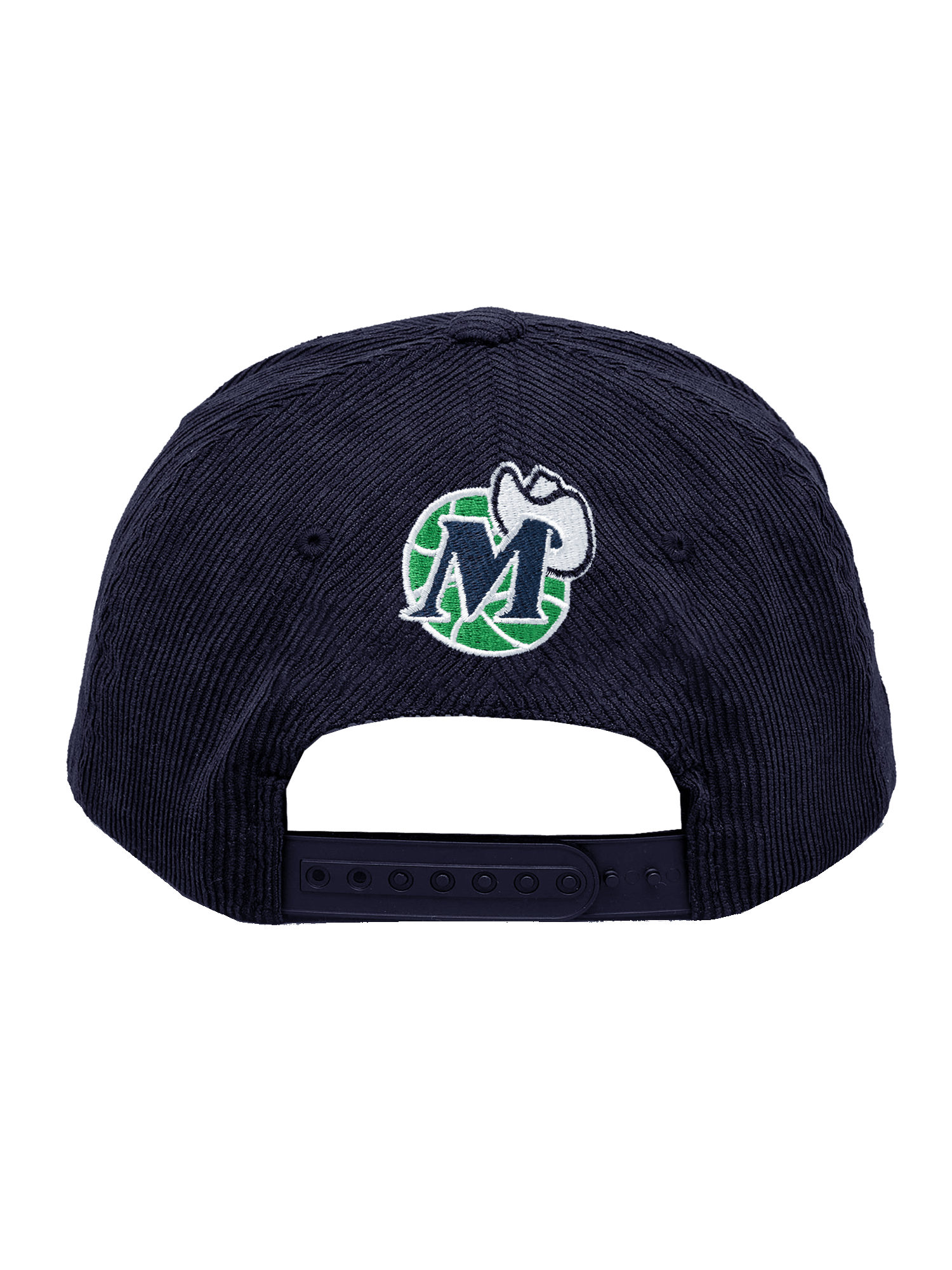 Dallas Mavericks Mitchell & Ness NBA Net Deadstock Pre-Curved Snapback Hat - Navy