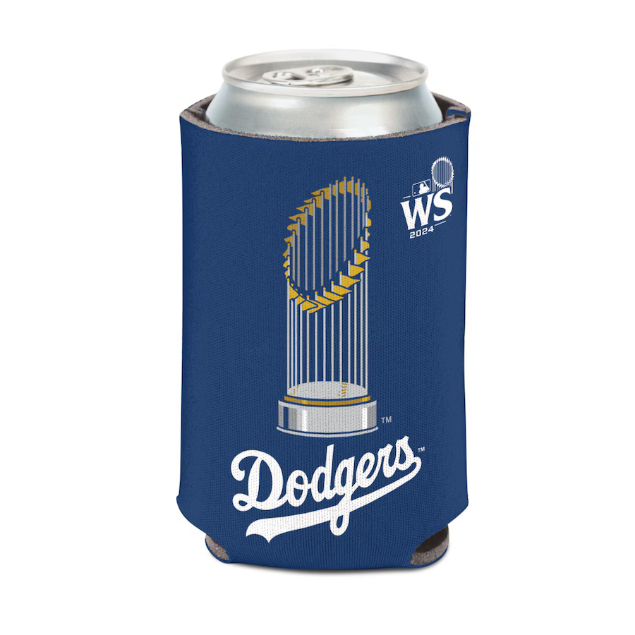 Los Angeles Dodgers Wincraft MLB 24 Champs Can Cooler/Stubby Holder