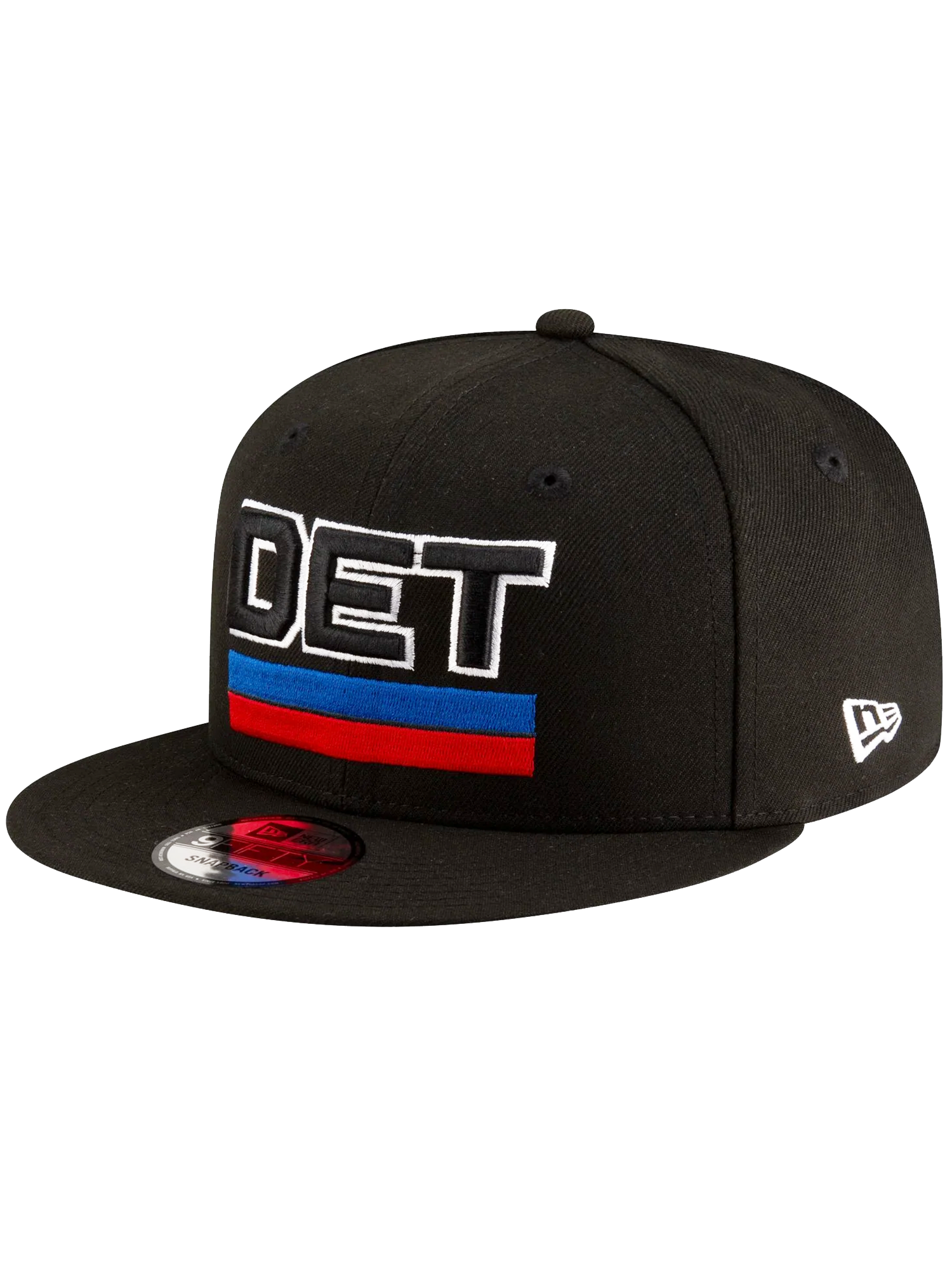 Detroit Pistons New Era NBA Statement 9FIFTY Snapback Hat - Black