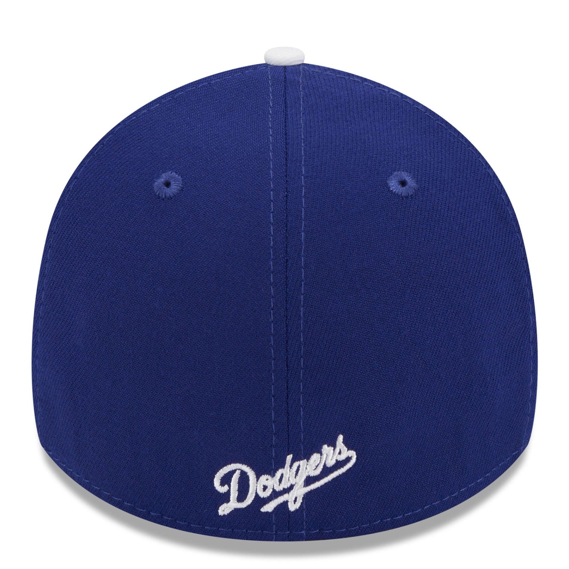 Los Angeles Dodgers New Era MLB Team 39THIRTY Stretch Fit Hat - Blue