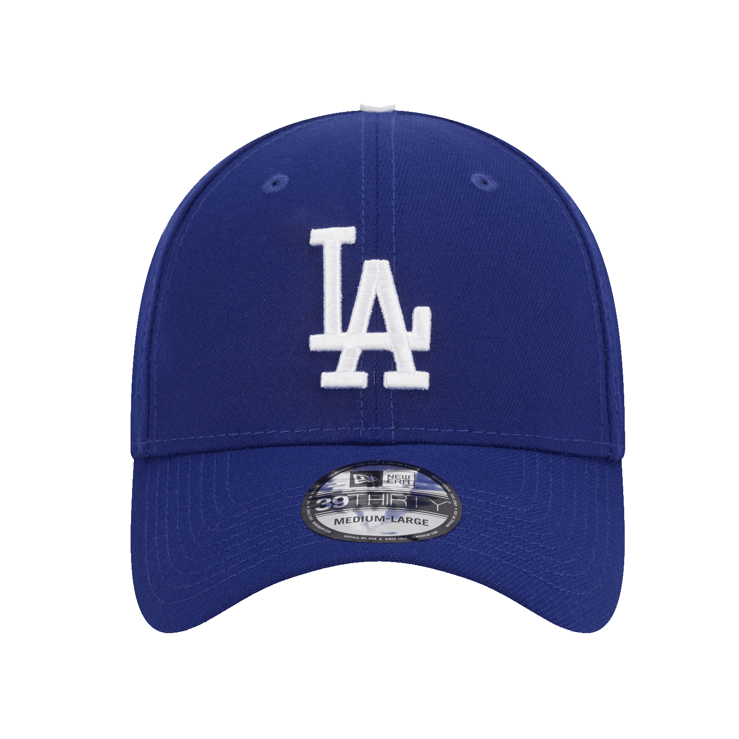 Los Angeles Dodgers New Era MLB Team 39THIRTY Stretch Fit Hat - Blue