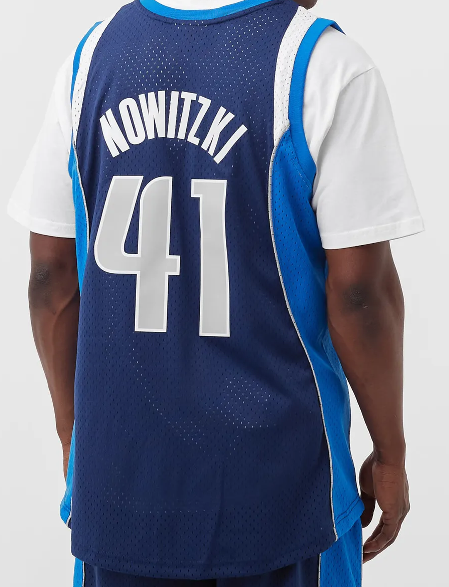 Dirk Nowitzki Dallas Mavericks Mitchell & Ness NBA 11-12 Away Swingman Jersey - Navy