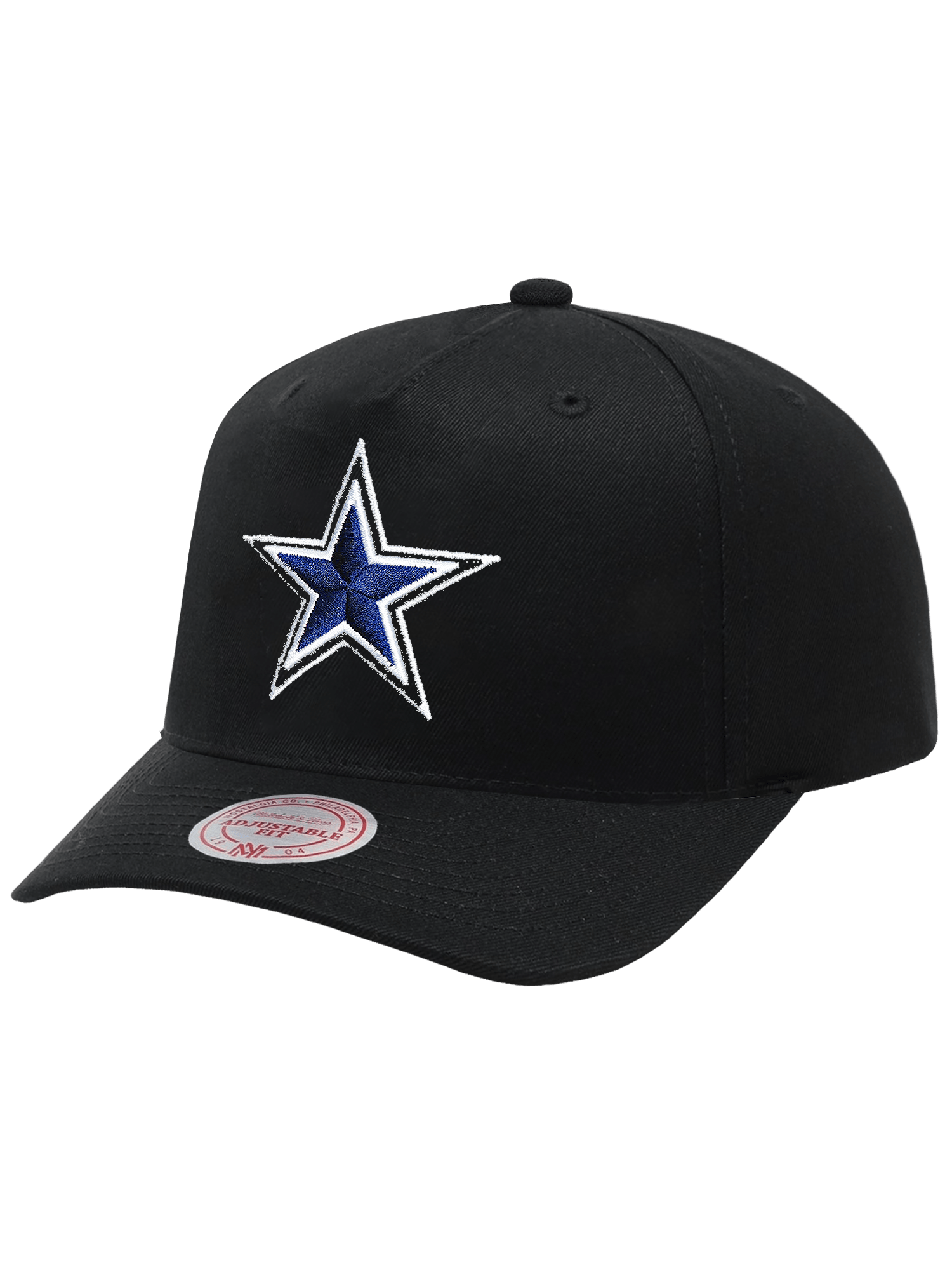 Dallas Cowboys Mitchell & Ness NFL Throwback MVP Snapback Hat - Black