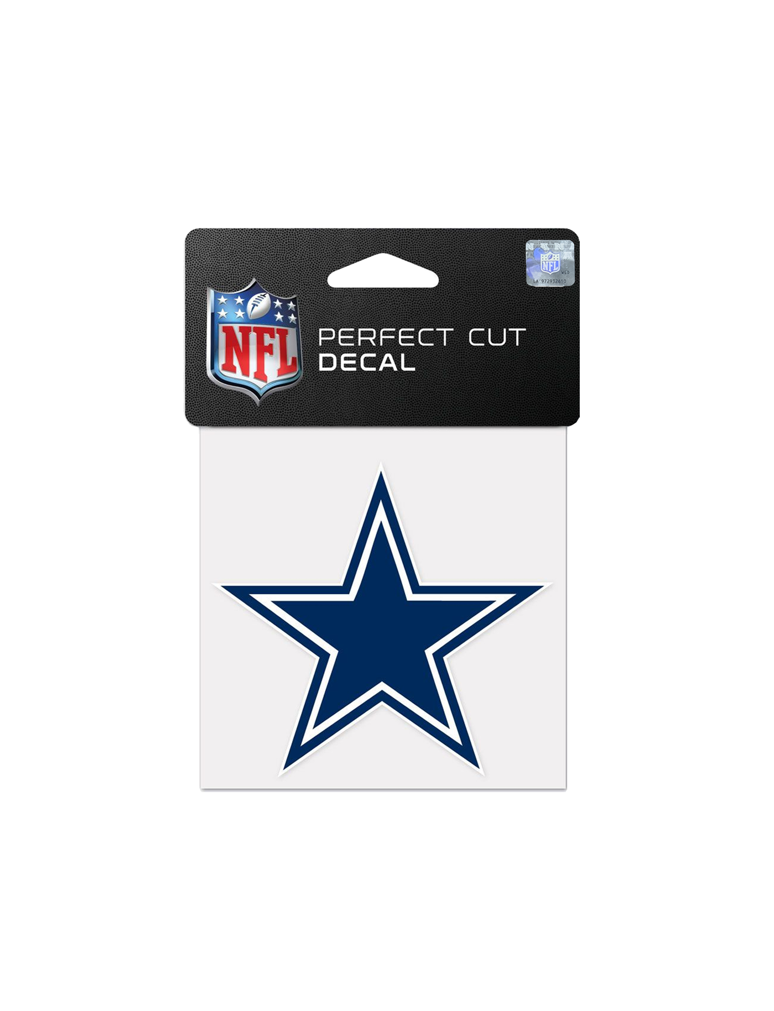 Dallas Cowboys Wincraft NFL 4" x 4" Perfect Cut Decal