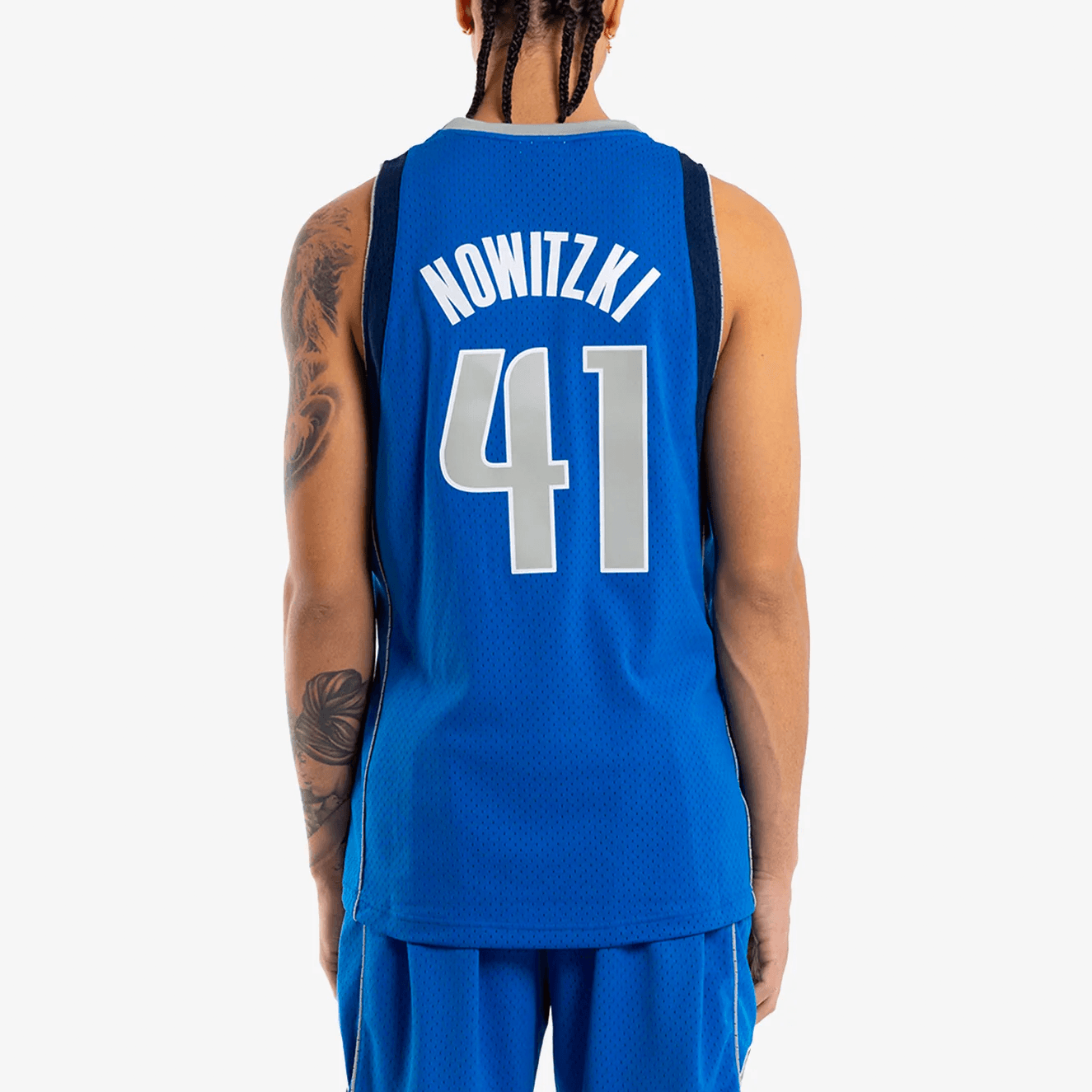 Dirk Nowitzki Dallas Mavericks Mitchell & Ness NBA 10-11 Swingman Jersey - Blue