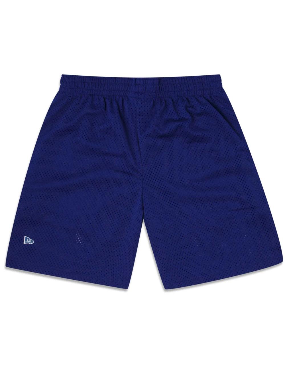 Los Angeles Dodgers New Era MLB Logo Arch Mesh Shorts - Blue