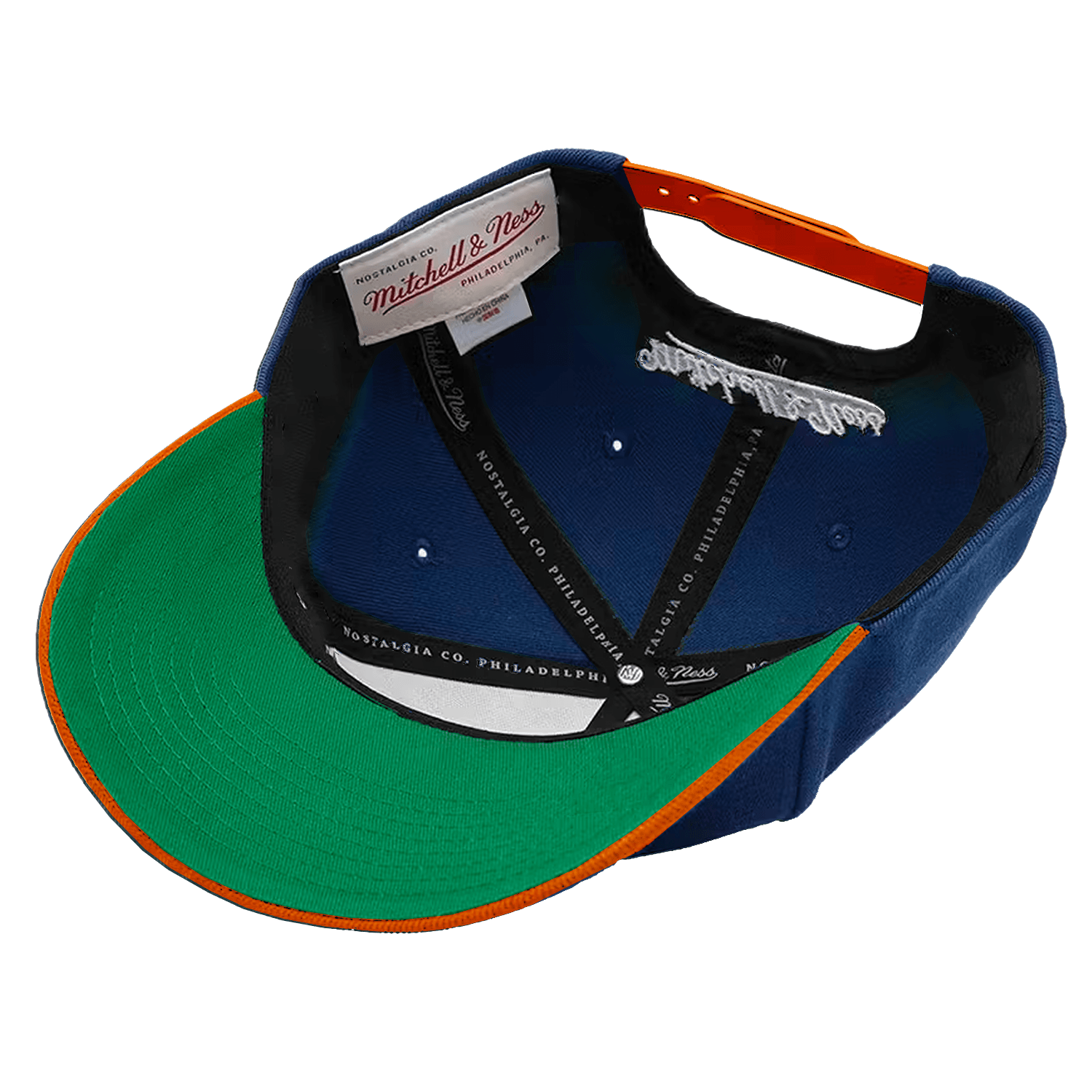 Florida Gators Mitchell & Ness NCAA Boom Text Snapback Hat - Blue