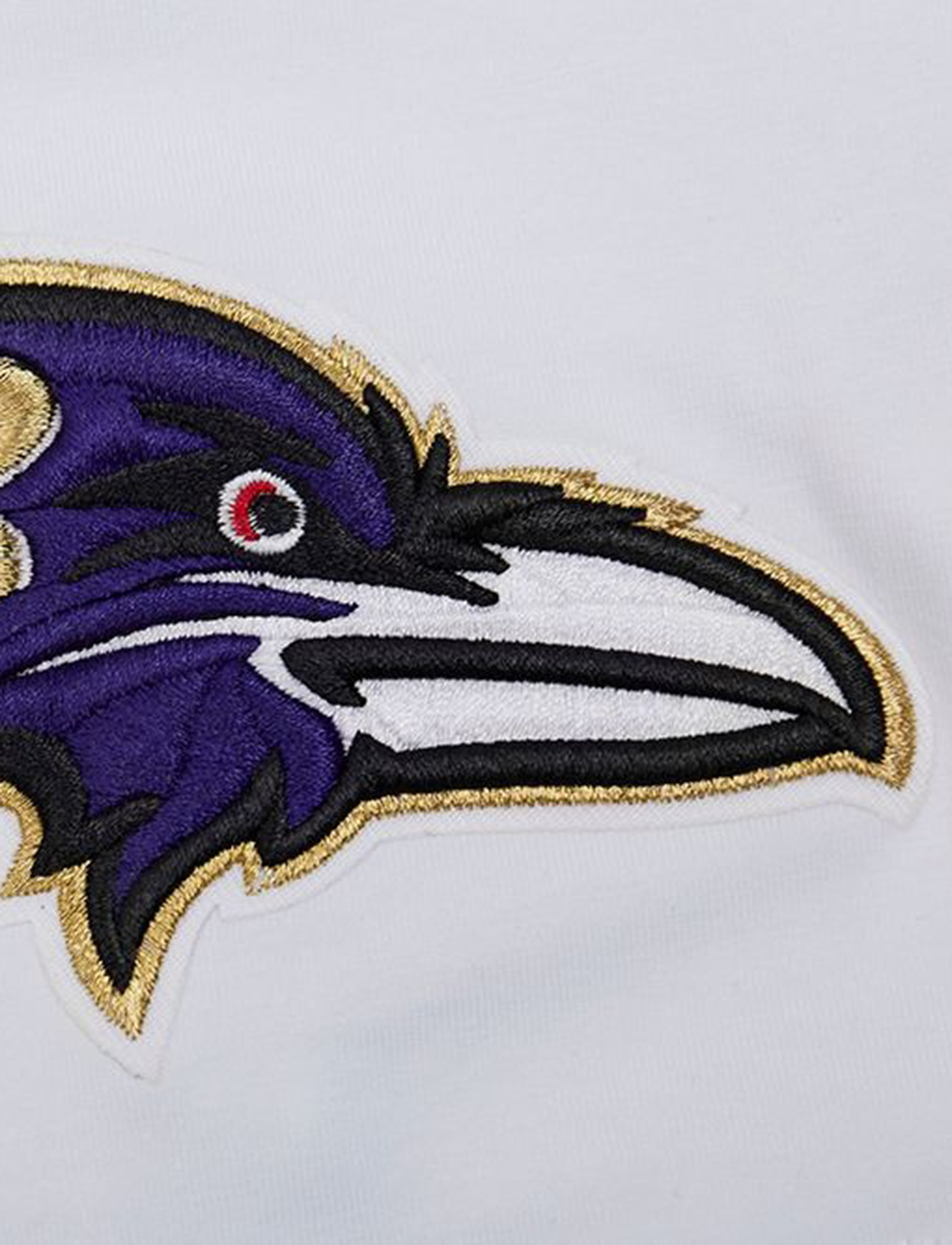 Baltimore Ravens Pro Standard NFL Classic Chenille Flex T-Shirt - White