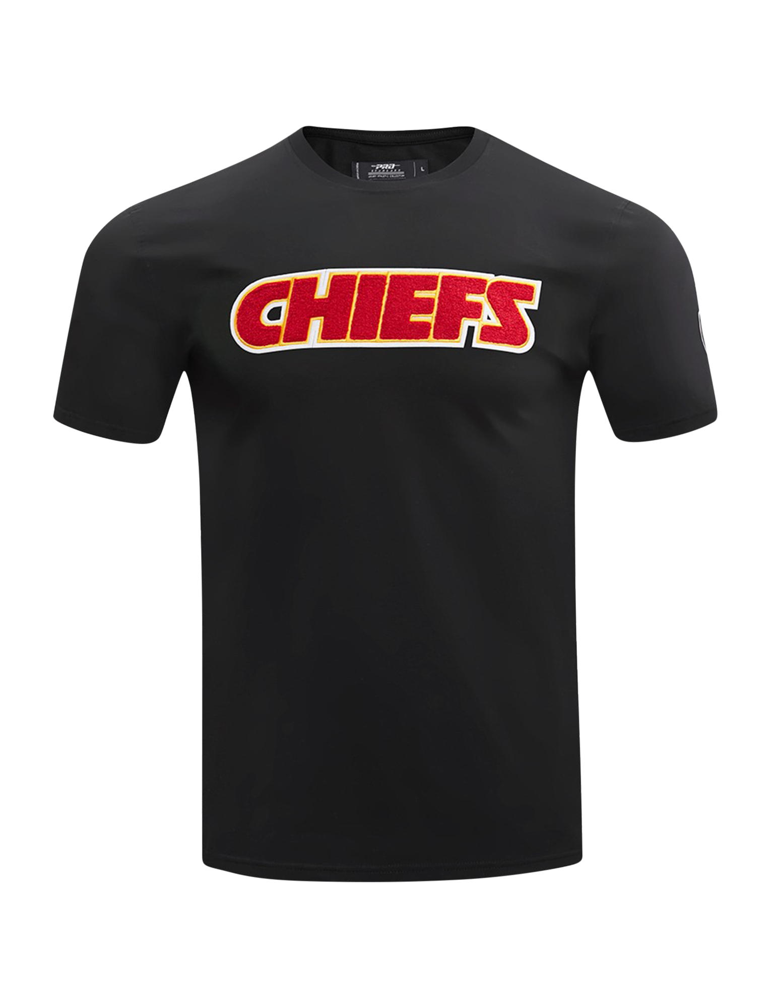 Kansas City Chiefs Pro Standard NFL Classic Chenille Flex T-Shirt - Black