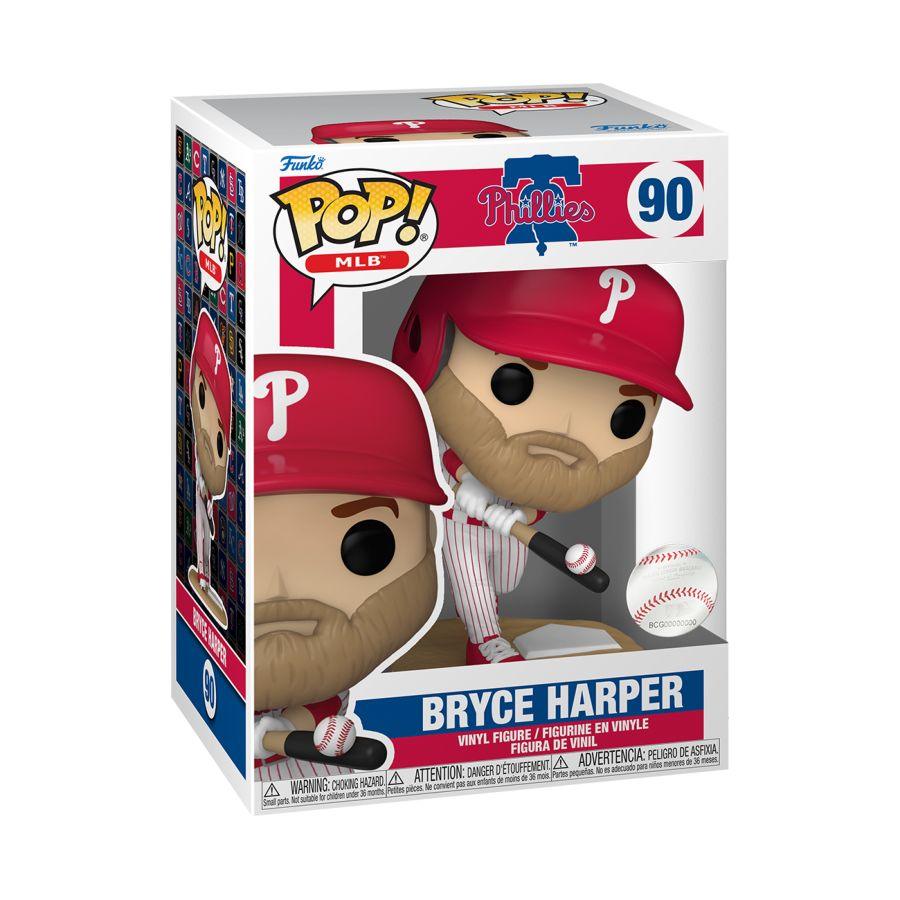 Bryce Harper Philadelphia Phillies Funko MLB #90 Pop Vinyl Figure - White