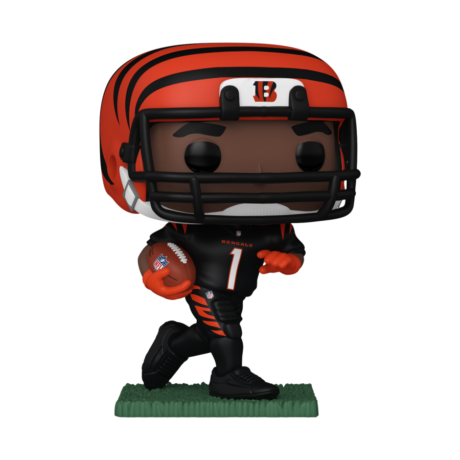 Ja'Marr Chase Cincinnati Bengals Funko NFL Pop Vinyl 3.75" Figure - Black