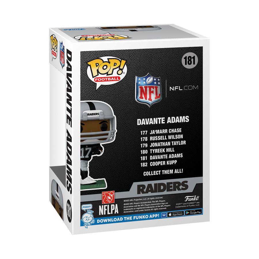 Davante Adams Las Vegas Raiders Funko NFL Pop Vinyl 3.75" Figure - Black