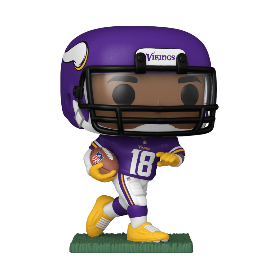 Justin Jefferson Minnesota Vikings Funko NFL Pop Vinyl 3.75" Figure - Purple