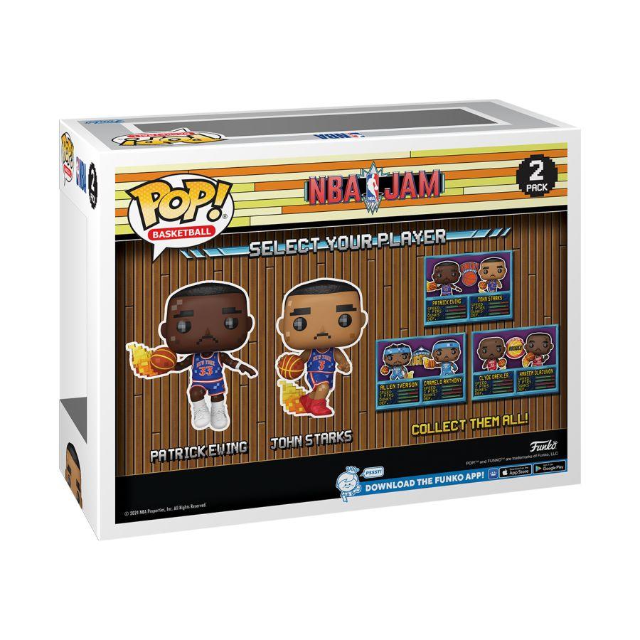 Ewing/Starks New York Knicks Funko NBA Jam 2-Pack Pop Vinyl Figure Set