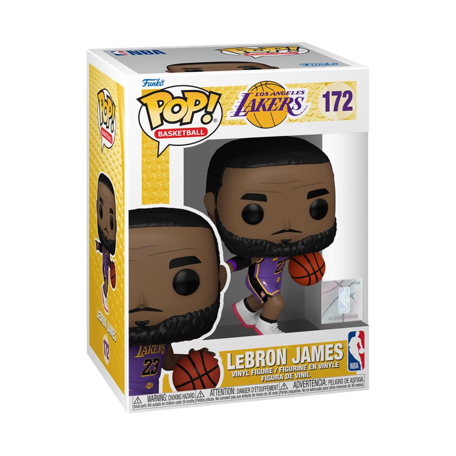 LeBron James Los Angeles Lakers Funko NBA 172 Pop Vinyl Figure