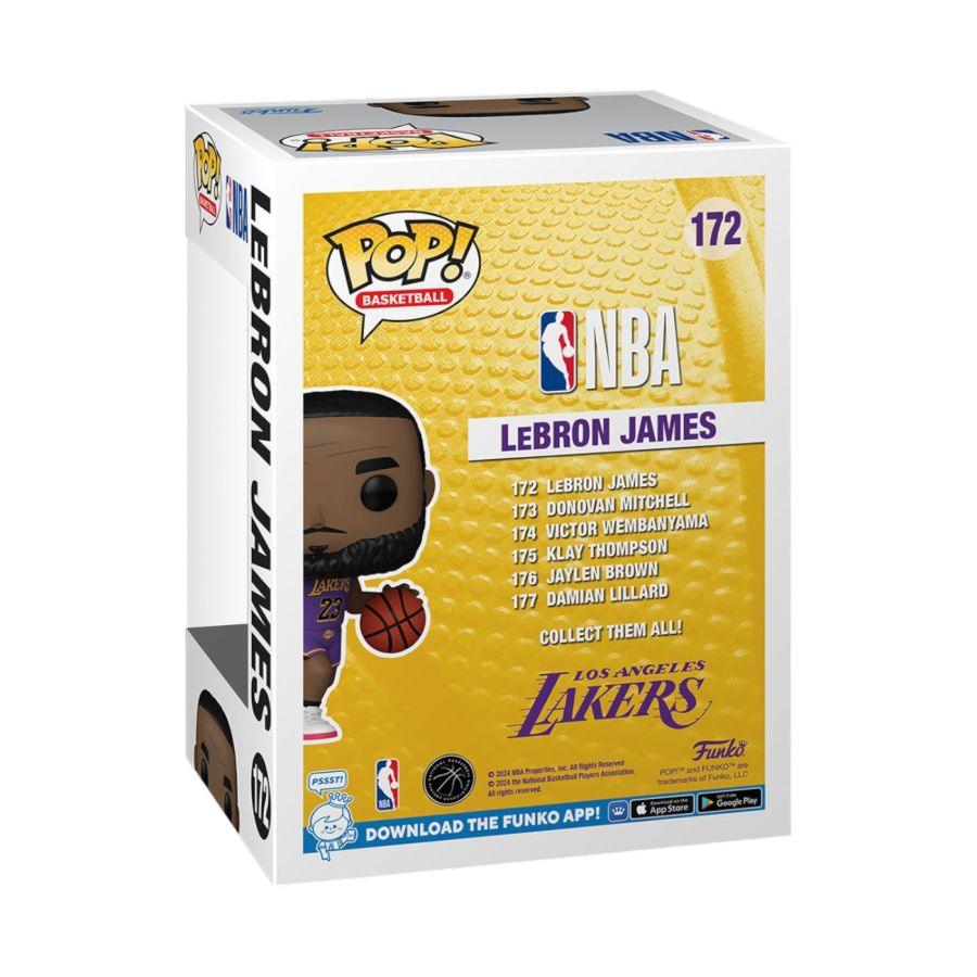 LeBron James Los Angeles Lakers Funko NBA 172 Pop Vinyl Figure