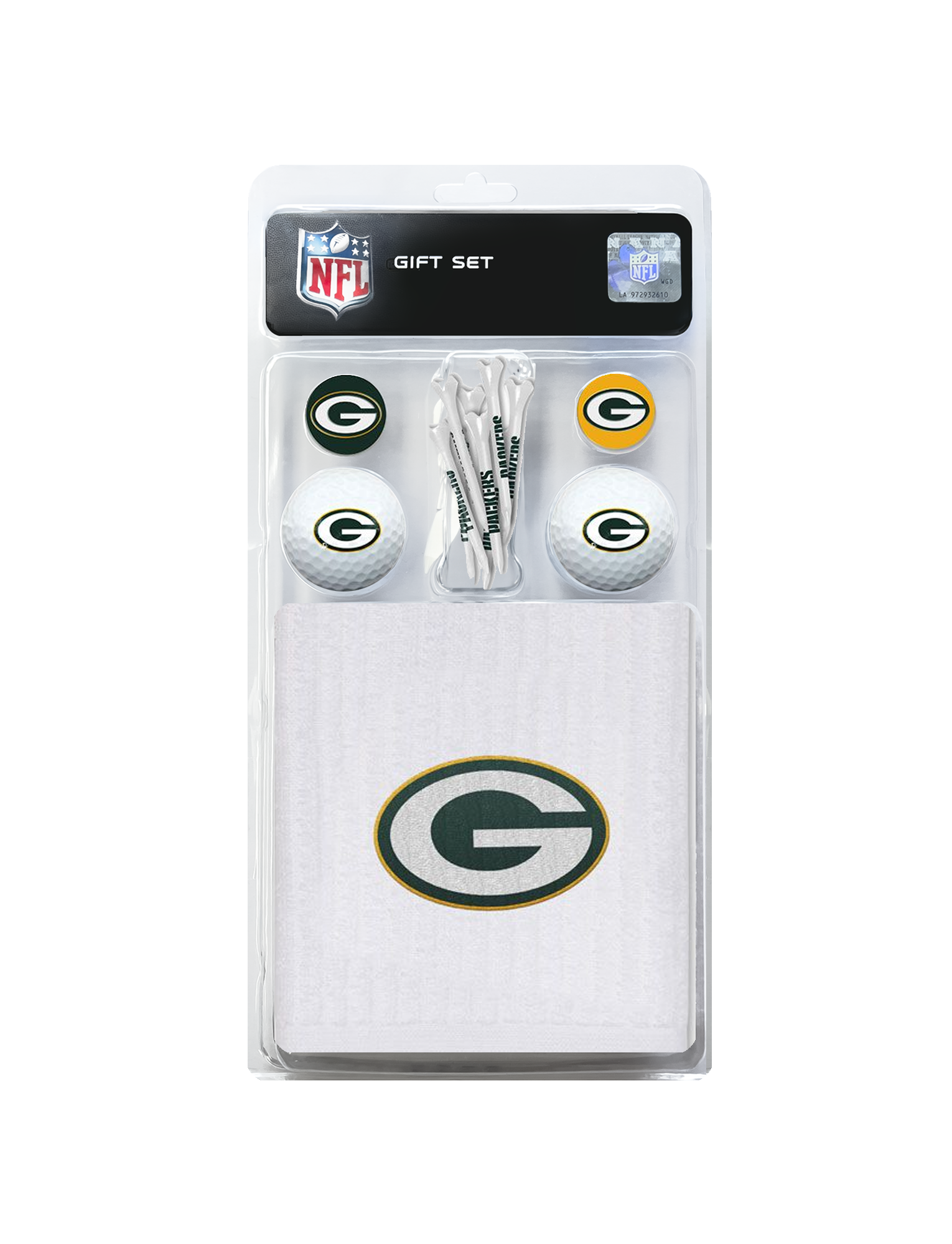 Green Bay Packers Wincraft NFL 11 Piece Golf Gift Set