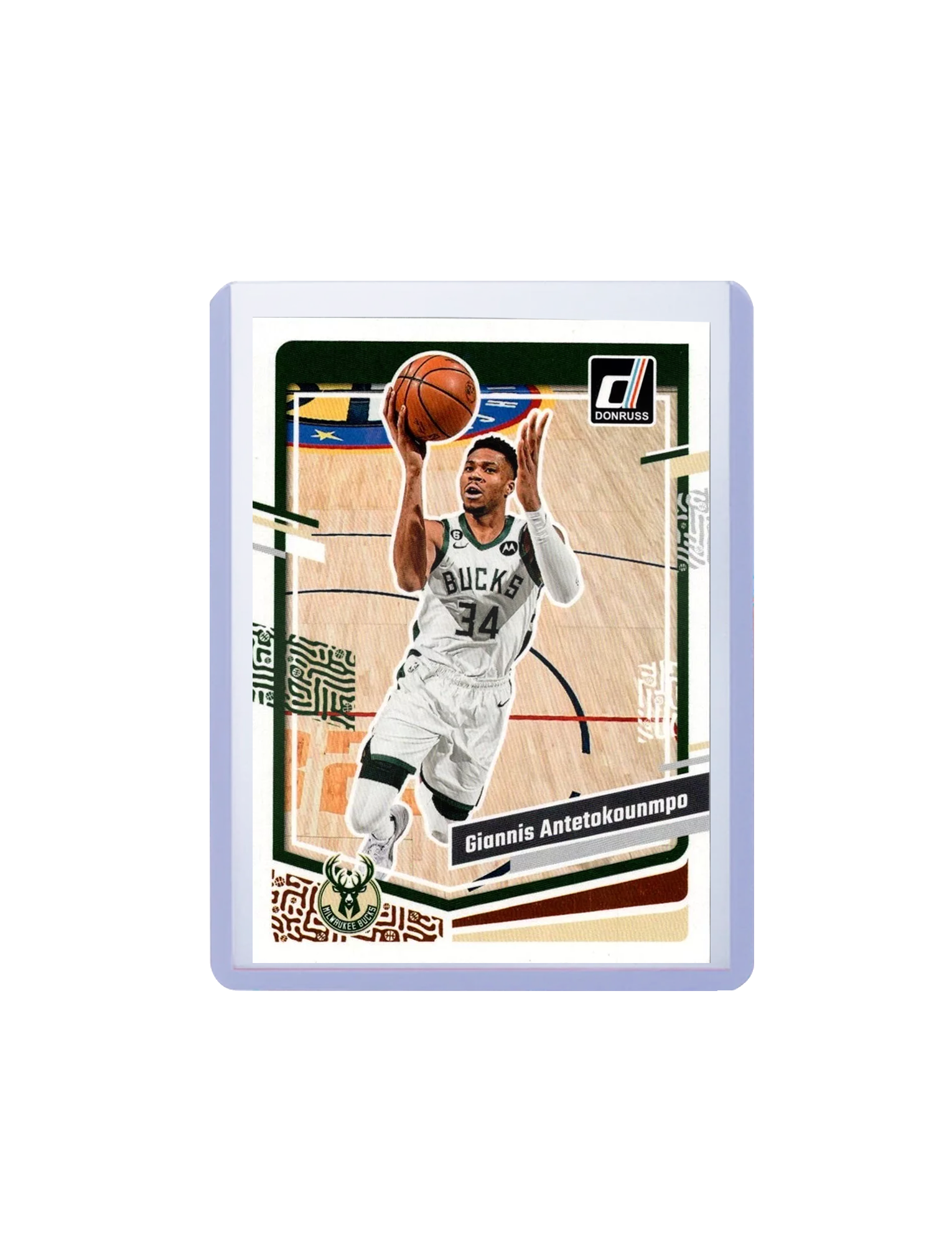 Giannis Antetokounmpo Milwaukee Bucks Panini NBA 23-24 Donruss Base Card