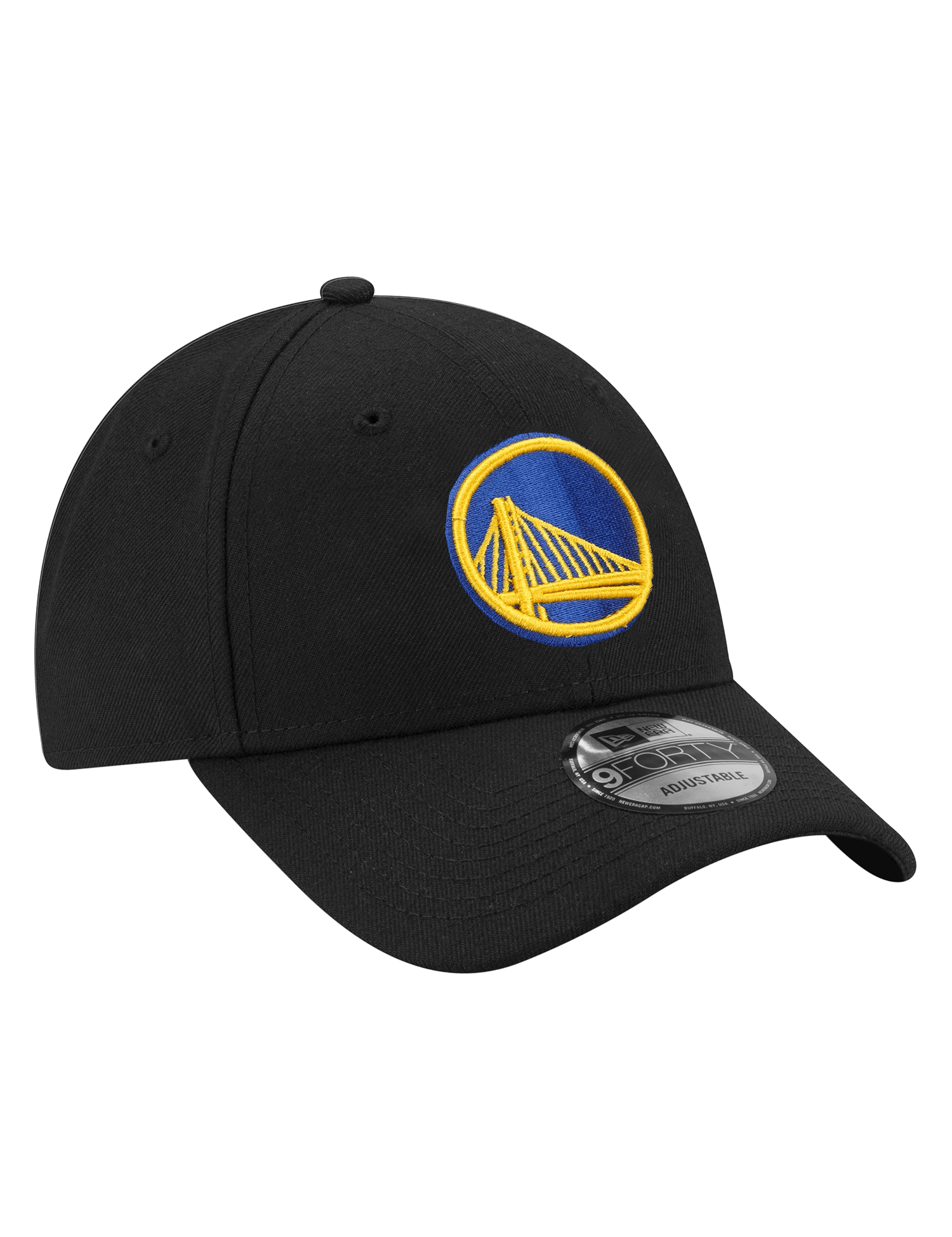 Youths Golden State Warriors New Era NBA Team 9FORTY Hat - Black