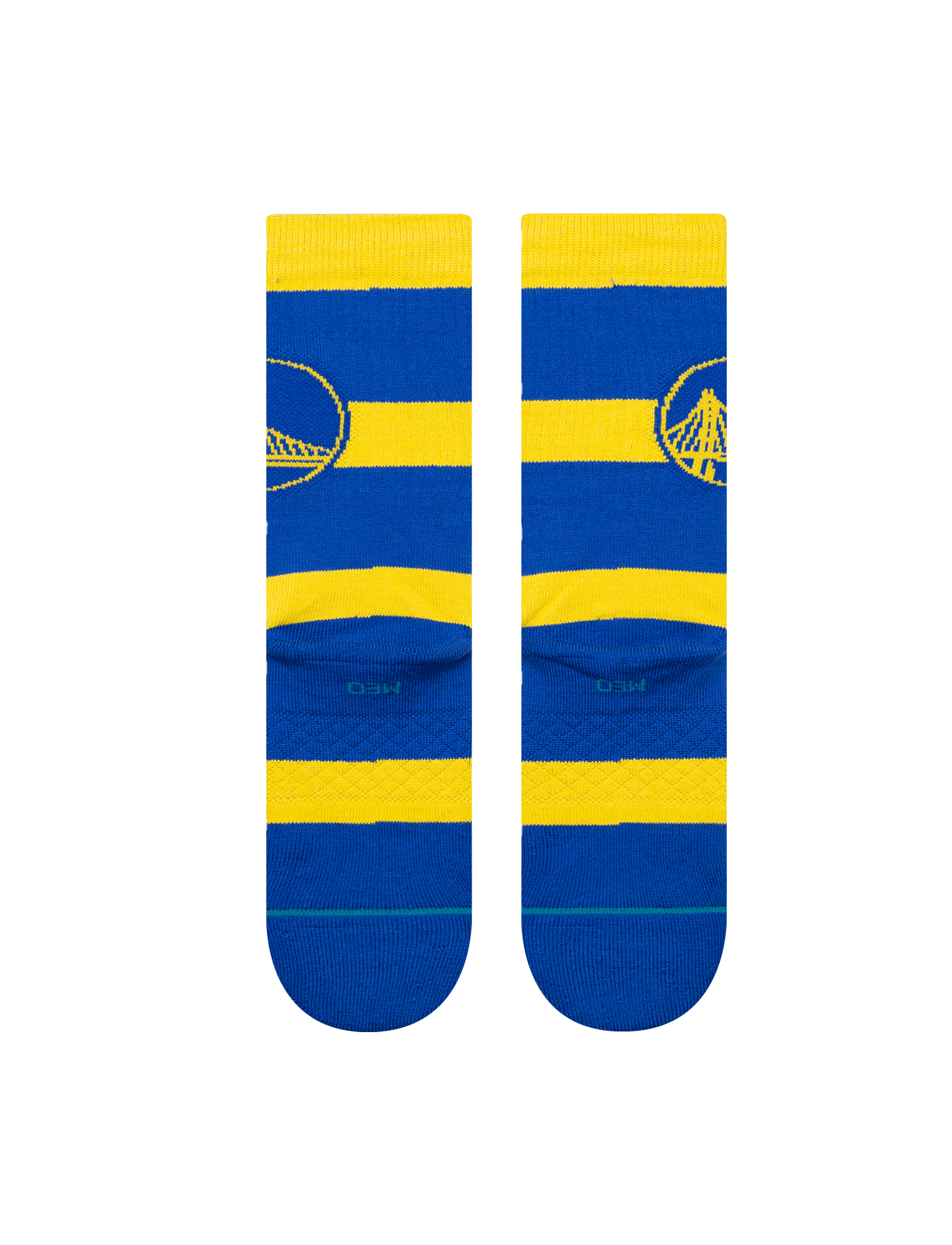 Golden State Warriors Stance NBA Team Prep Crew Socks