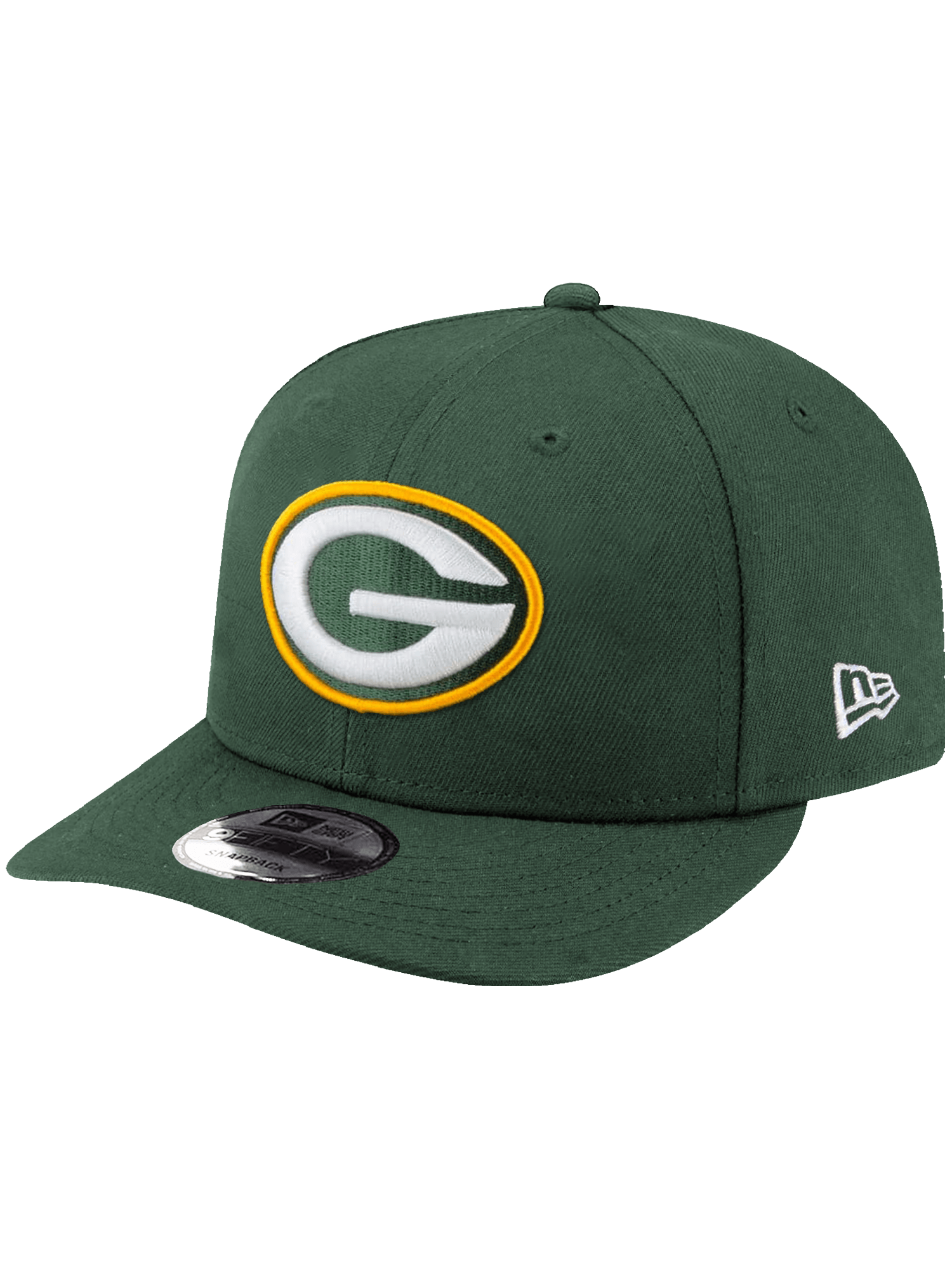 Green Bay Packers New Era NFL Team 9FIFTY Pre-Curved Snapback Hat - Green