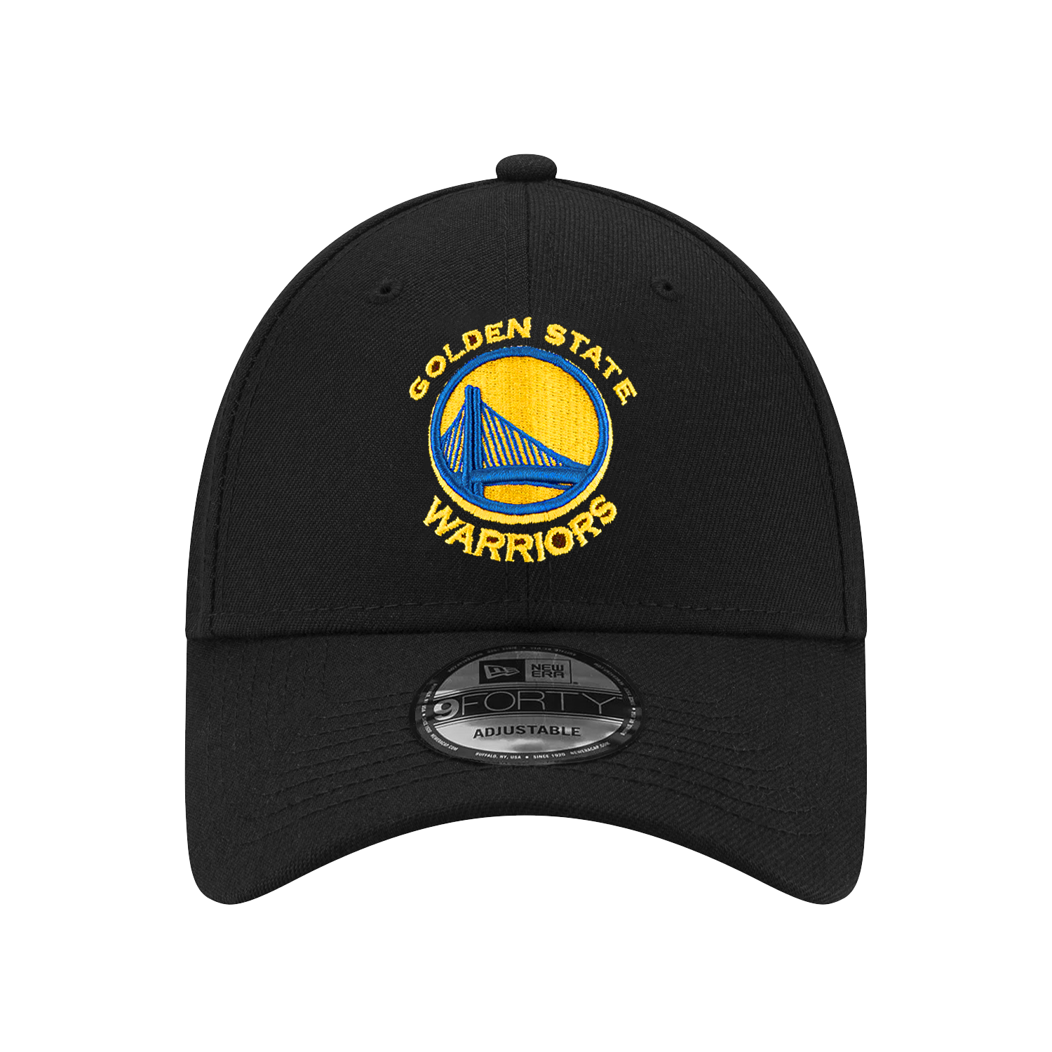 Golden State Warriors New Era NBA Team 9FORTY Snapback Hat - Black