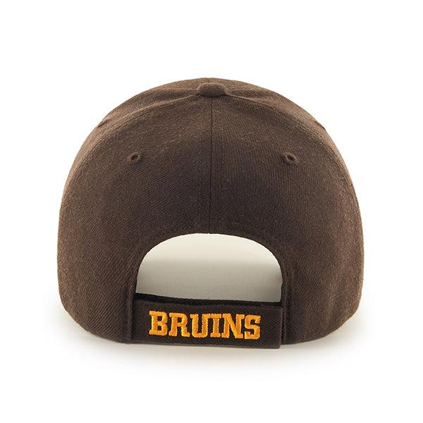 Boston Bruins '47 NHL Vintage Logo MVP Adjustable Hat - Brown