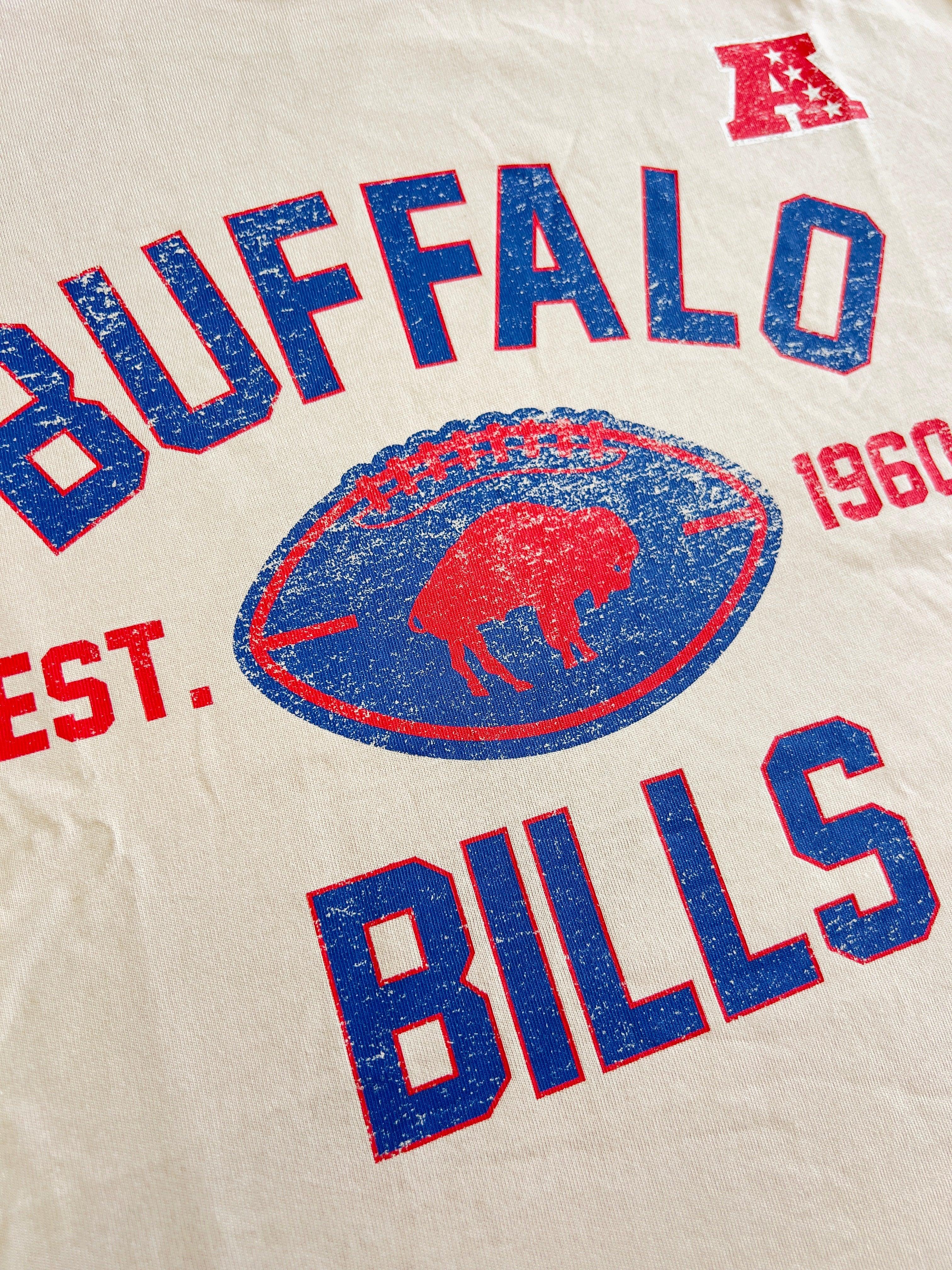 Buffalo Bills New Era NFL 24 Sideline Historic T-Shirt - Stone