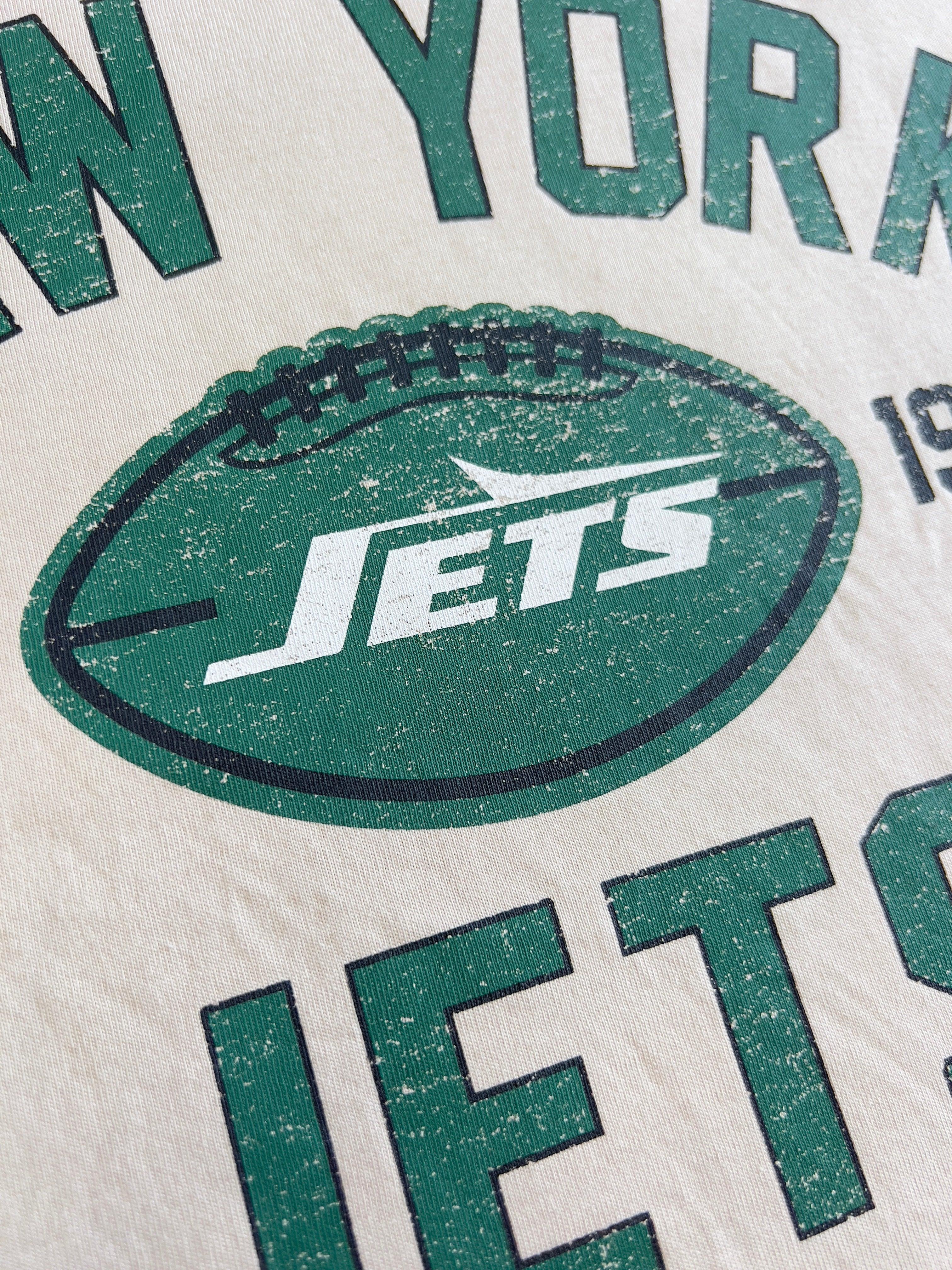 New York Jets New Era NFL 24 Sideline Historic T-Shirt - Stone