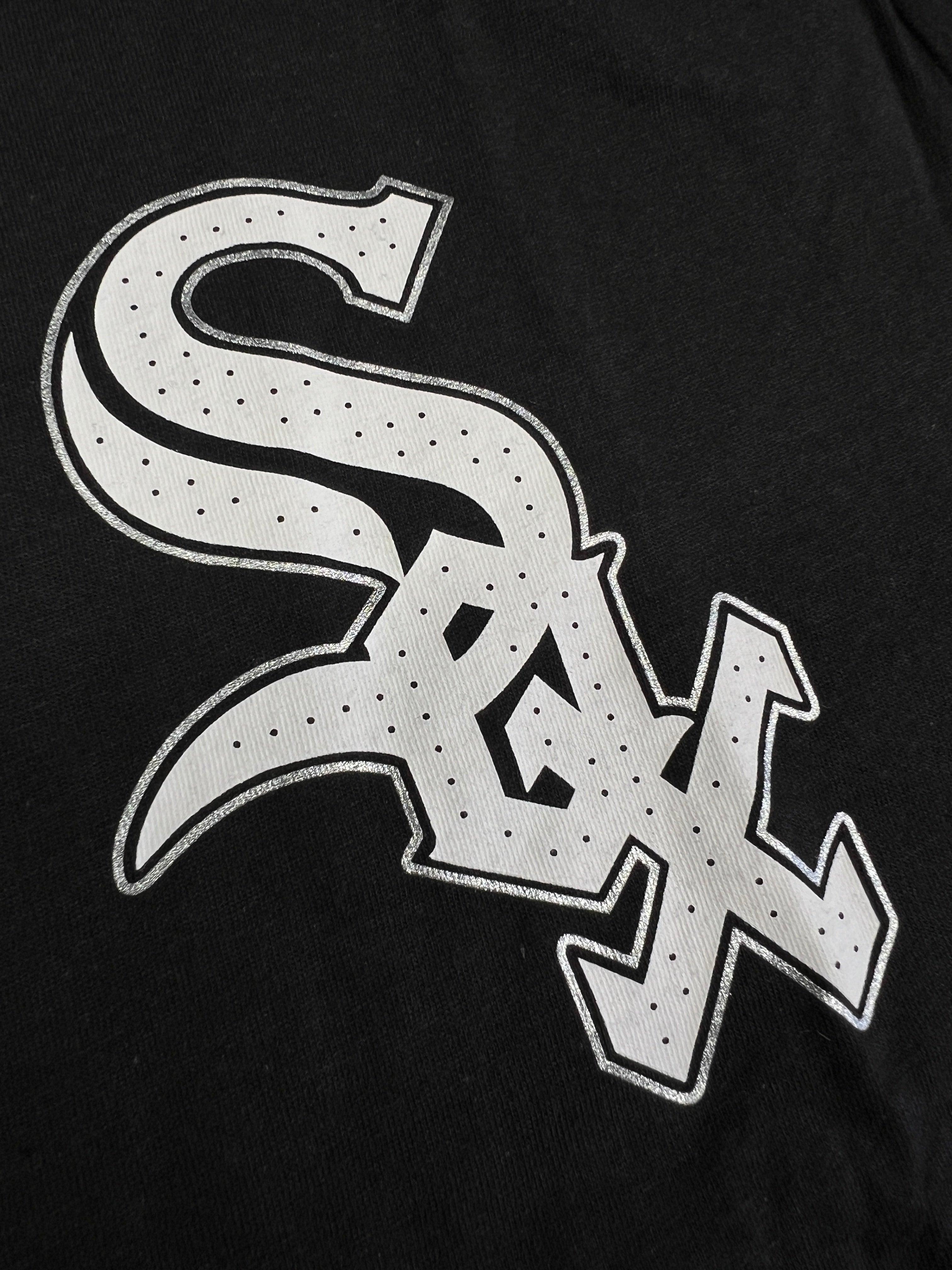 Chicago White Sox Nike MLB Fuse Wordmark T-Shirt - Black