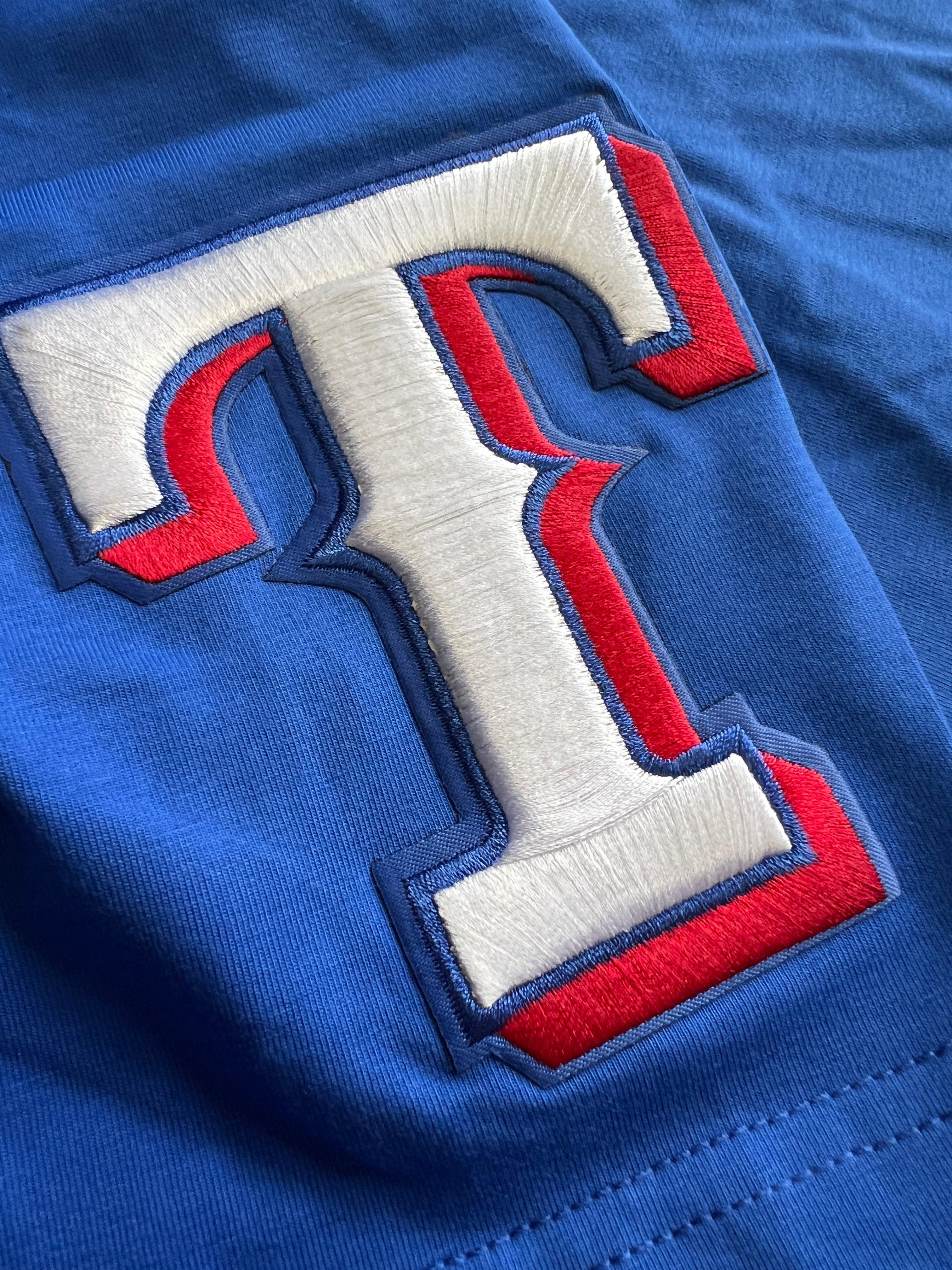 Texas Rangers Pro Standard MLB Classic Chenille T-Shirt - Blue